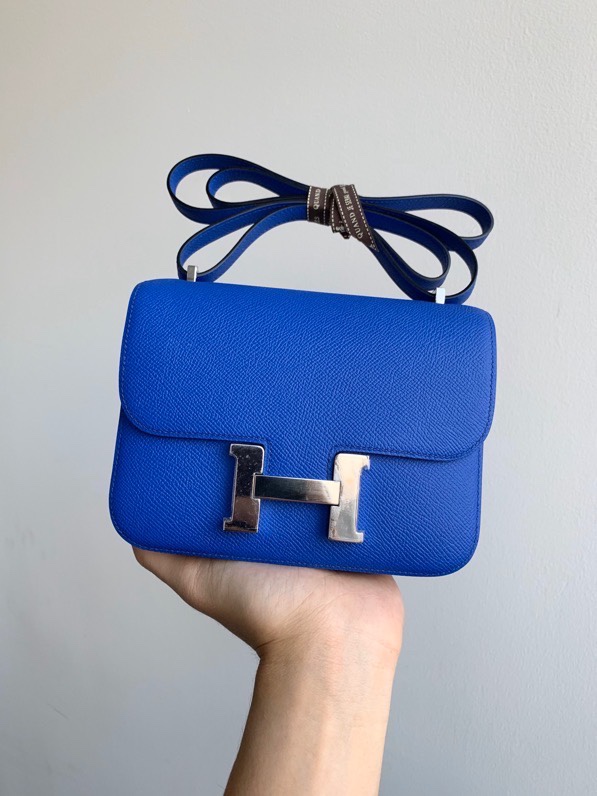 H**mes constance epsom leather-19cm