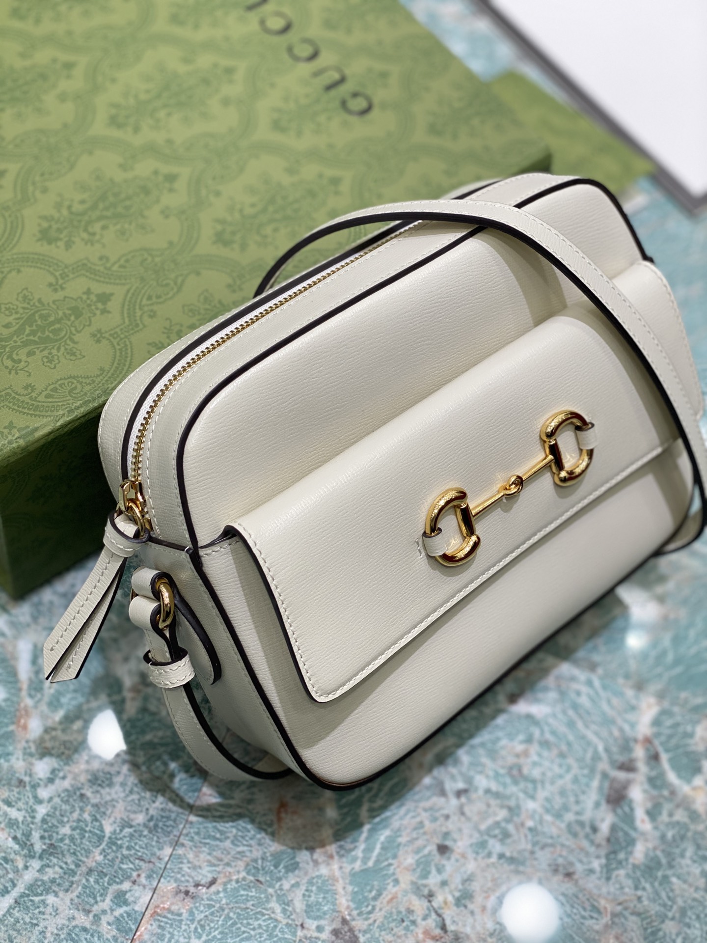 G*u*i 1955 handbag-22.5*17*6.5cm