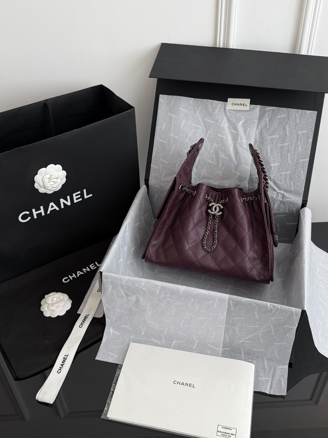 Ch@nel Bag--30*26*14CM