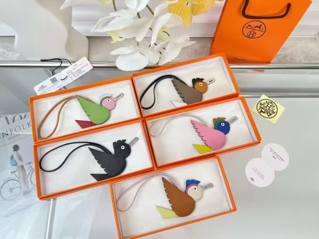 H**mes bag charm