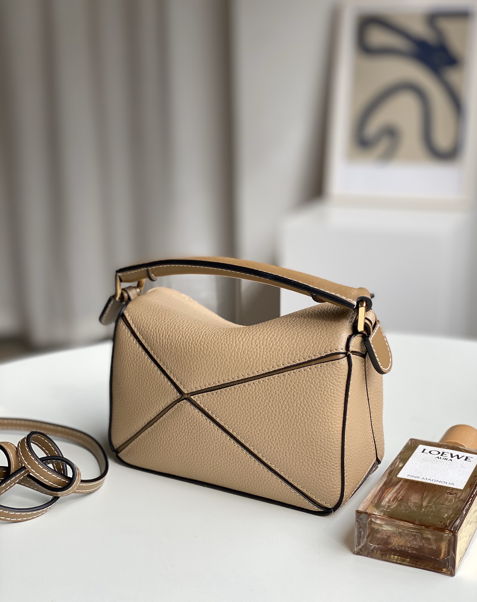 L0ew* puzzle mini bag-18*11*7.5cm