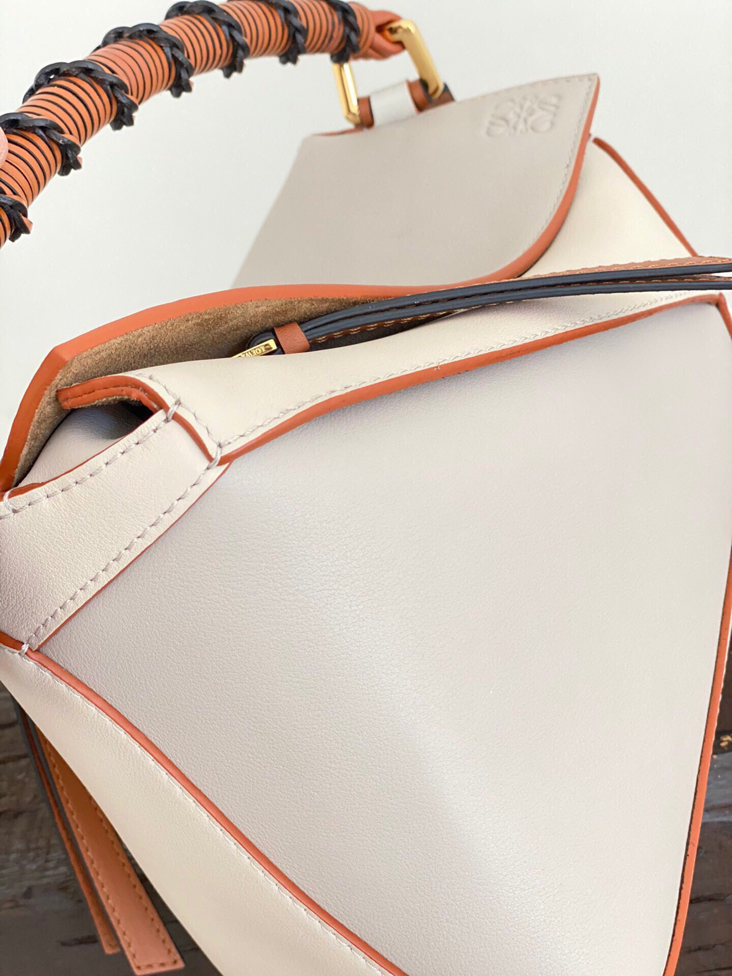 L0ew* puzzle small bag-24*10*14cm