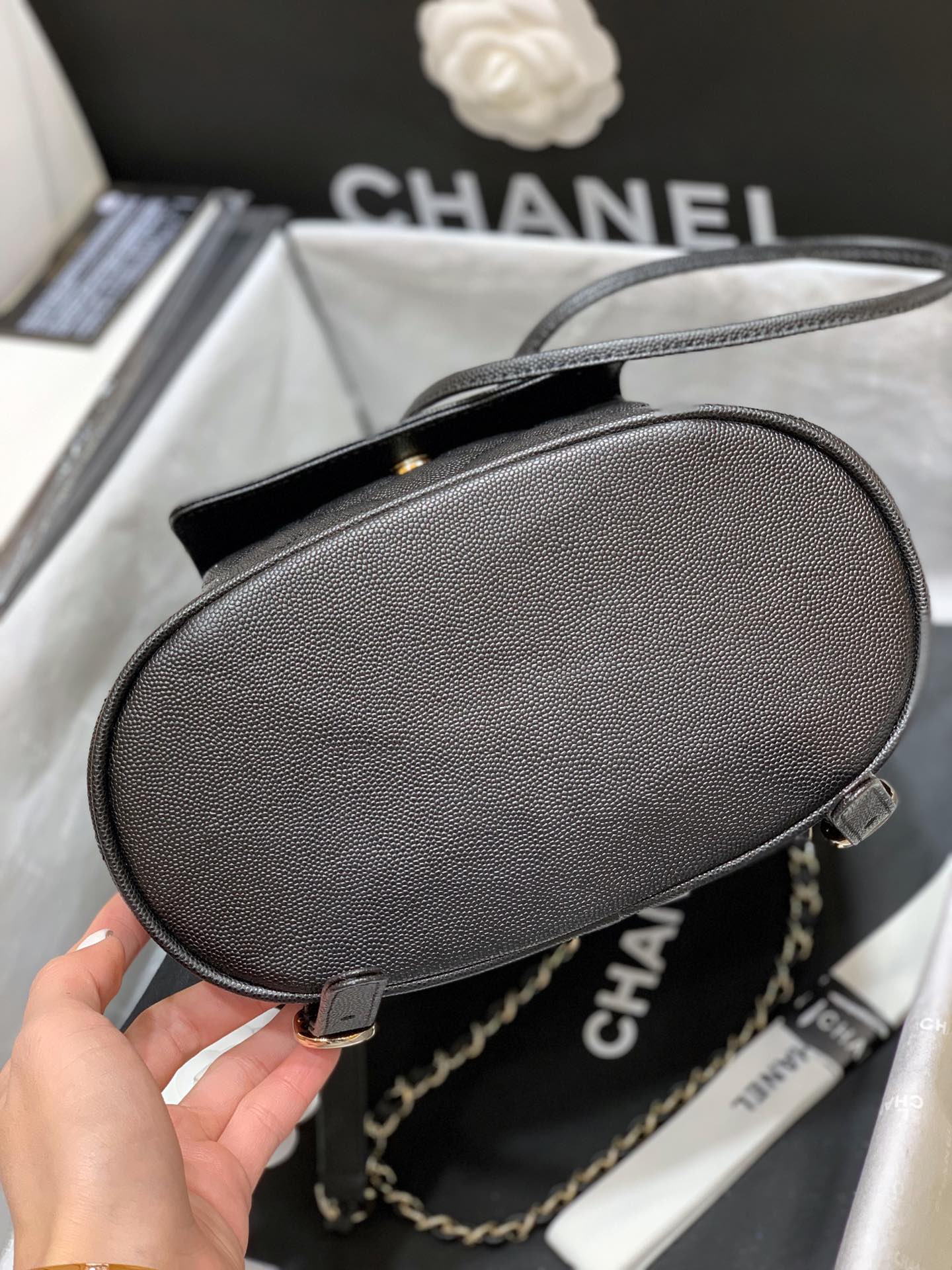 Ch@nel Backpack -22.5x24x12CM