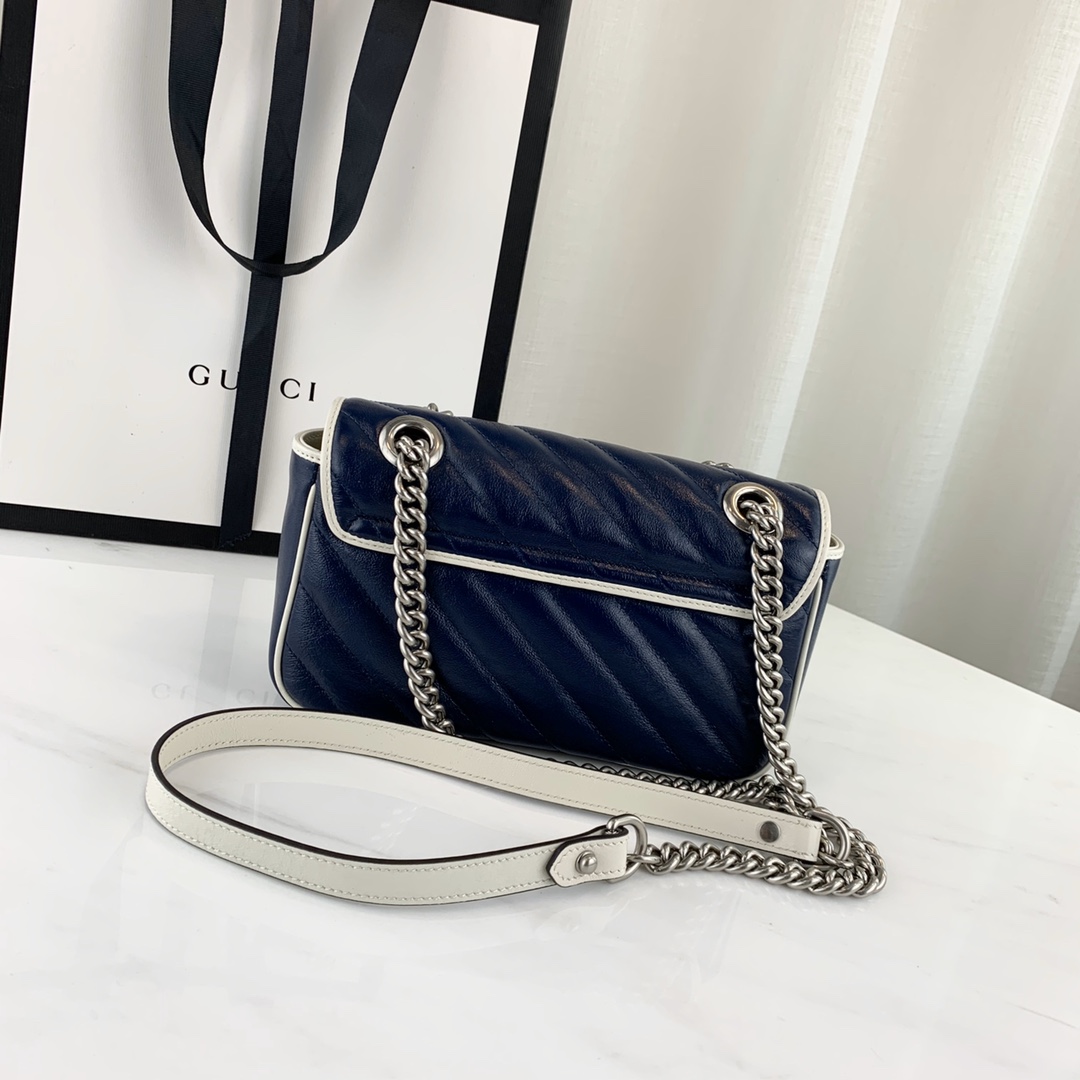 G*u*i marmont bag-14*23*6cm