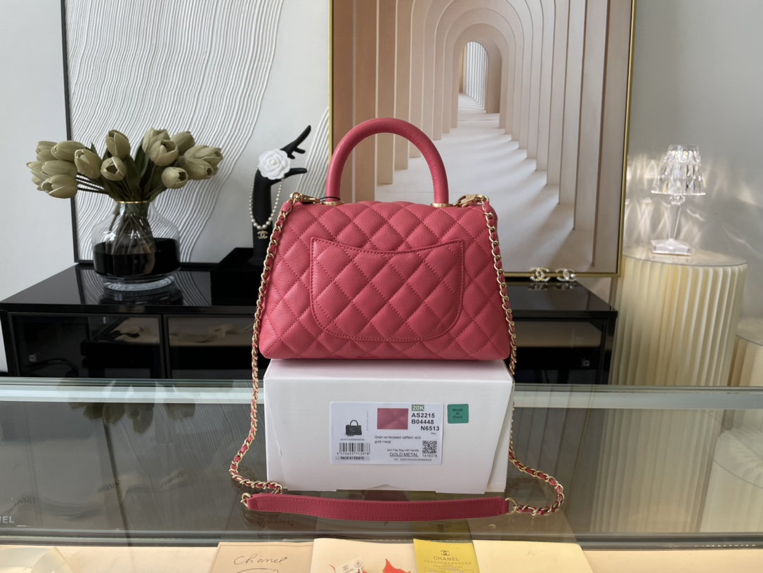 Ch@nel Coco Handlebag-23CM