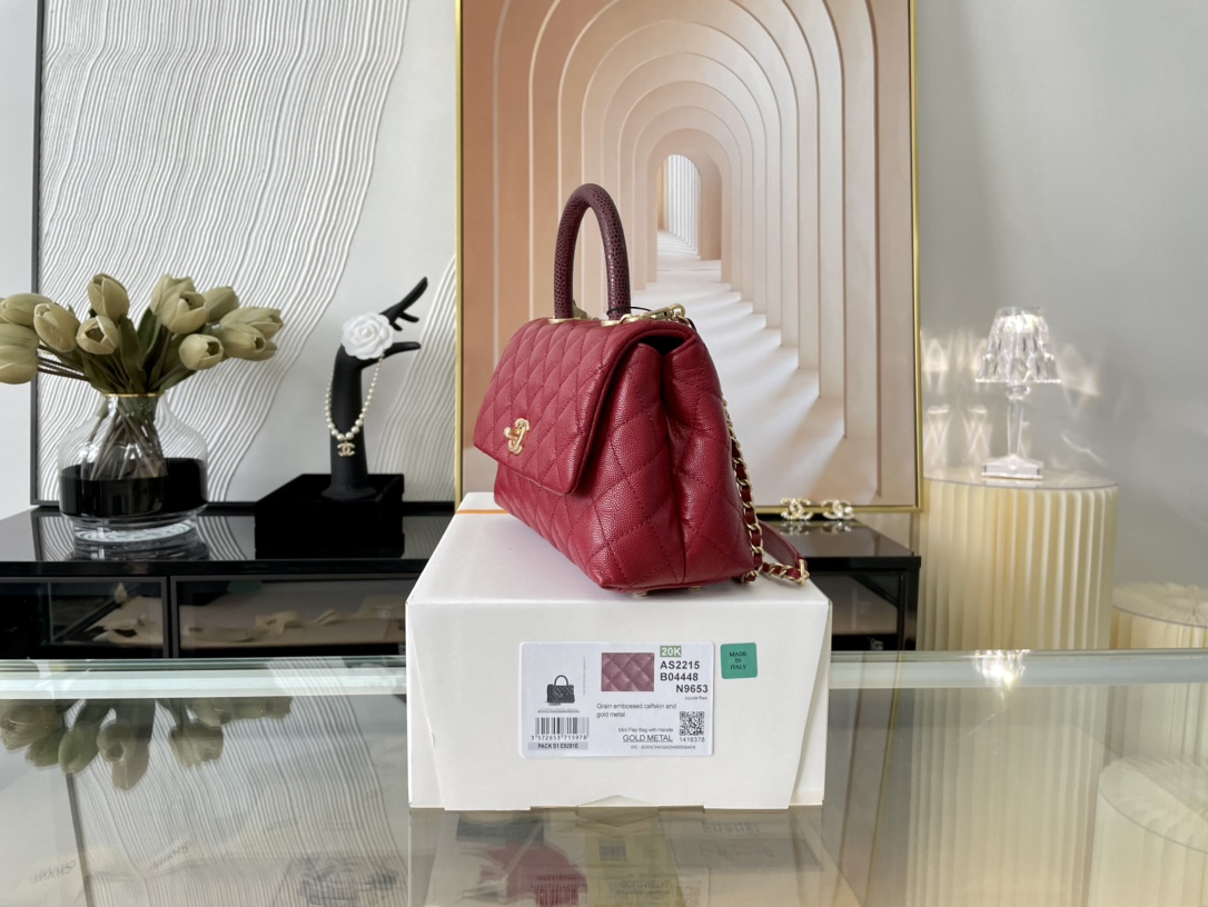 Ch@nel Coco Handlebag-23CM