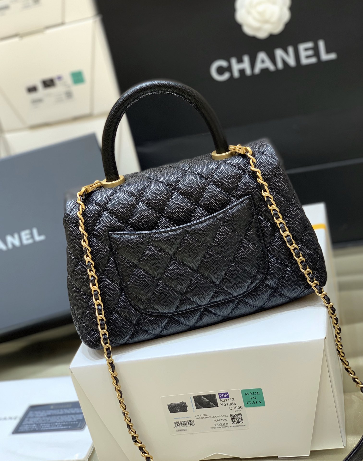 Ch@nel Coco Handlebag-23CM