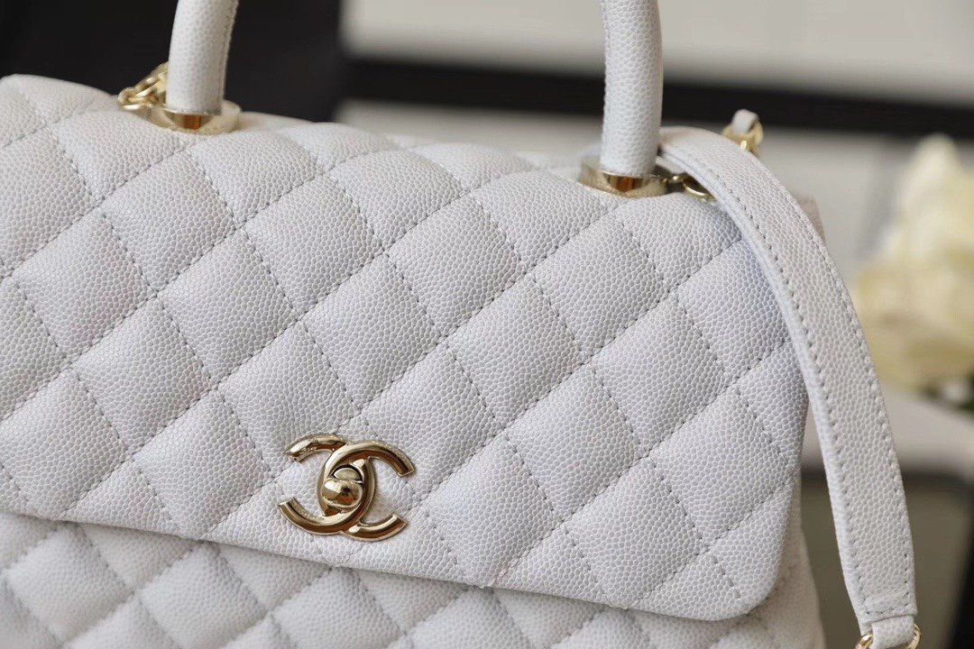 Ch@nel Coco Handlebag-Gold Hardware-23&28CM