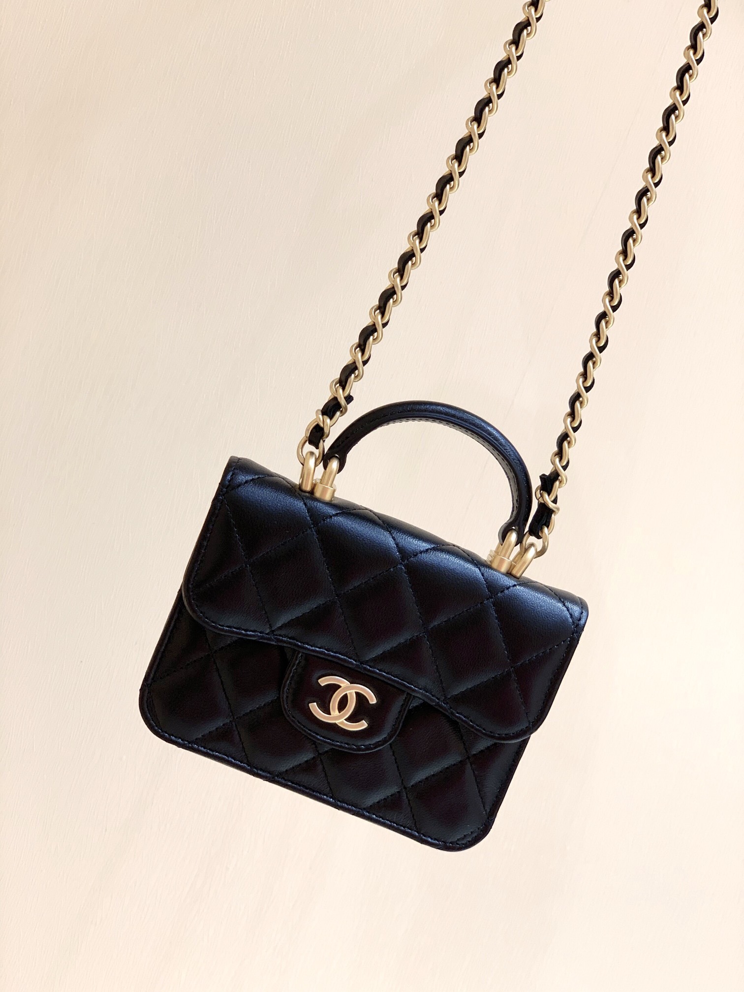 Ch@nel Flap Bag-12.5x9.5x3.5CM