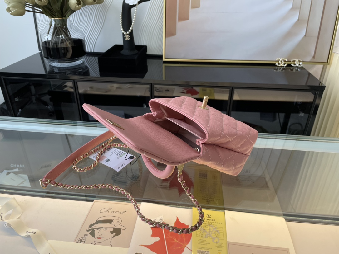 Ch@nel Coco Handlebag-23CM