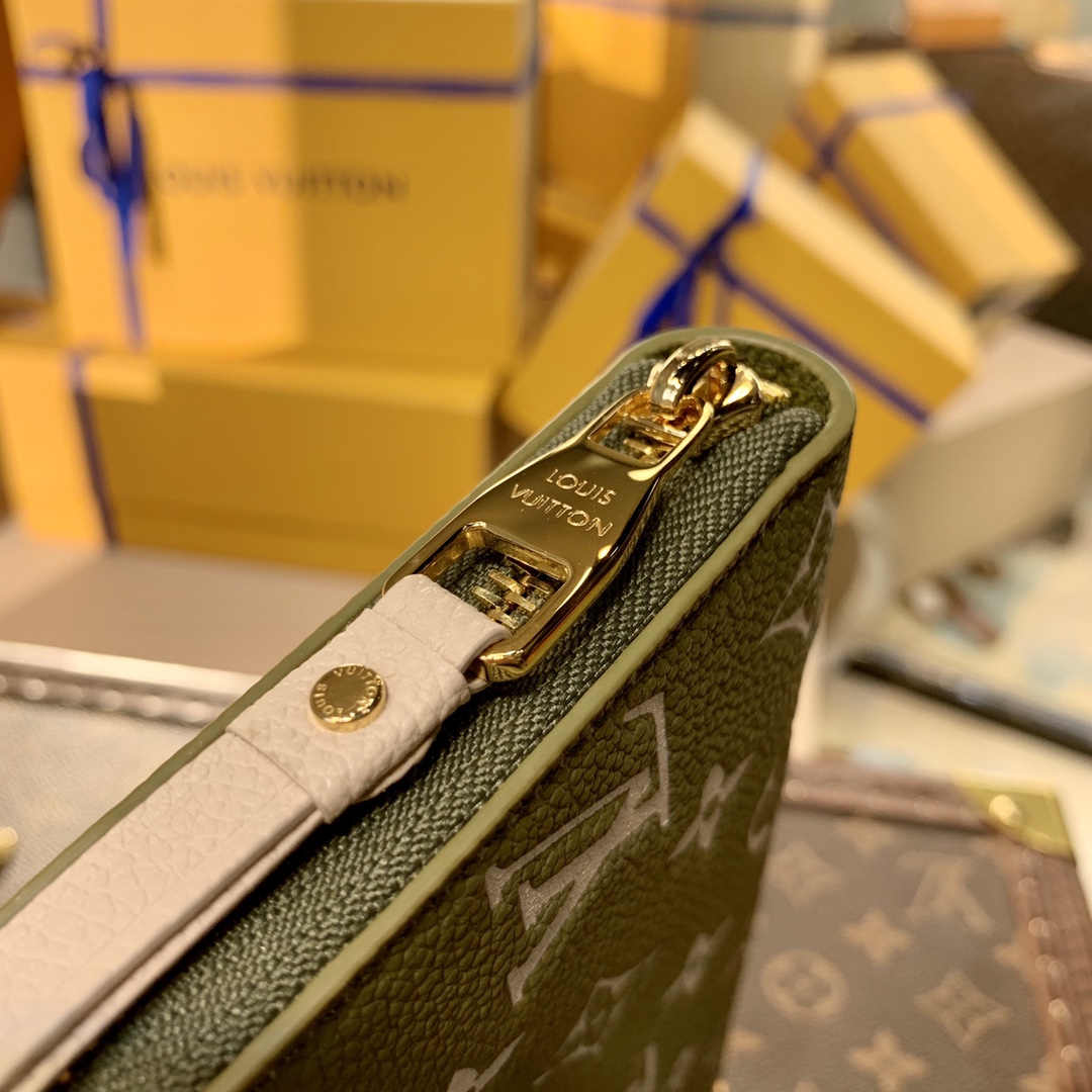 l0*is V*t0n spring in the city zippy wallet m81280-19.5x10.5x2.5cm