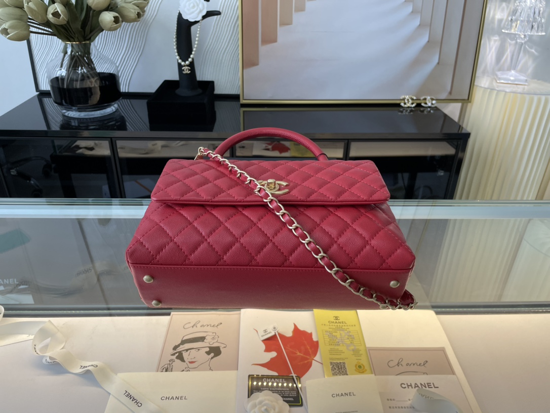 Ch@nel Coco Handlebag-28CM