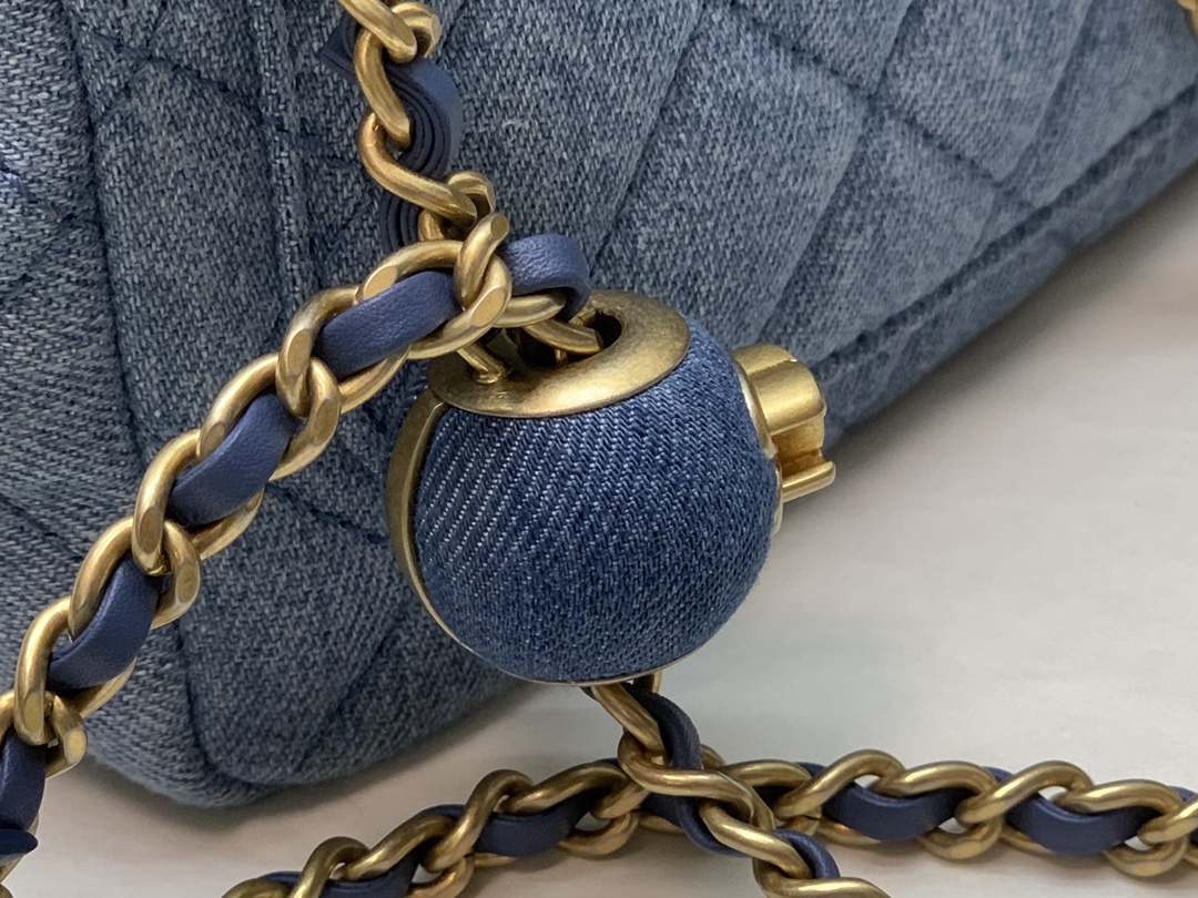 Ch@nel Flap Bag-13*18*7CM