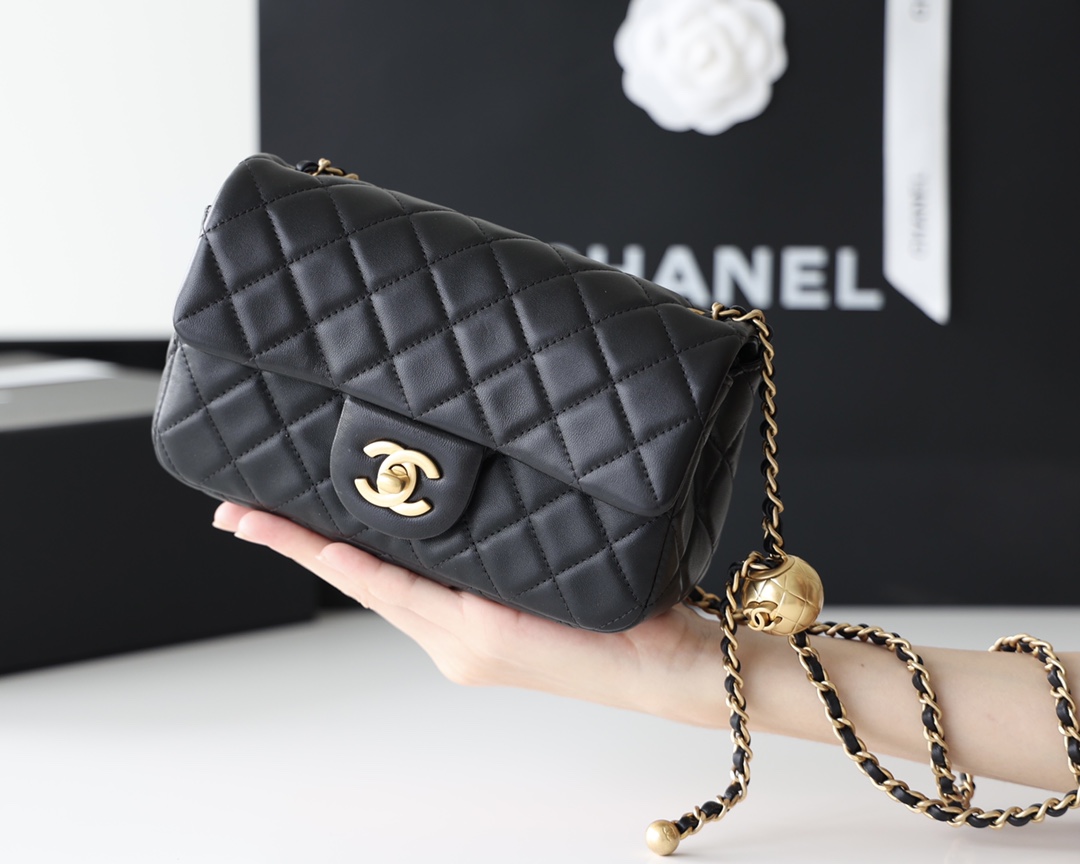 Ch@nel Flap Bag-17&20CM