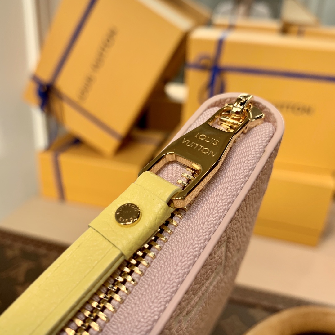 l0*is V*t0n spring in the city zippy wallet m81280-19.5x10.5x2.5cm