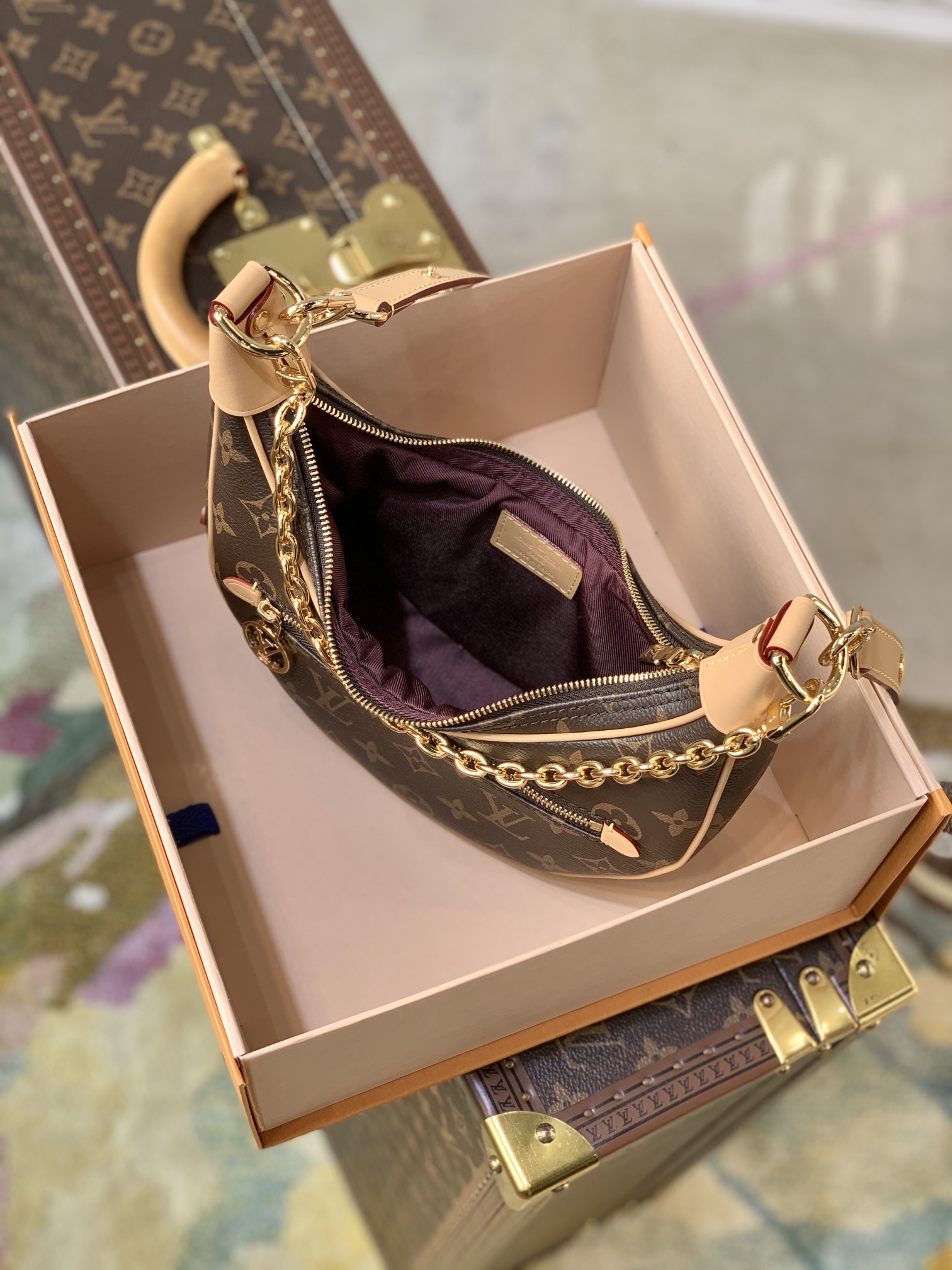 l0*is V*t0n odeon handbags-m44036-24*22*6cm