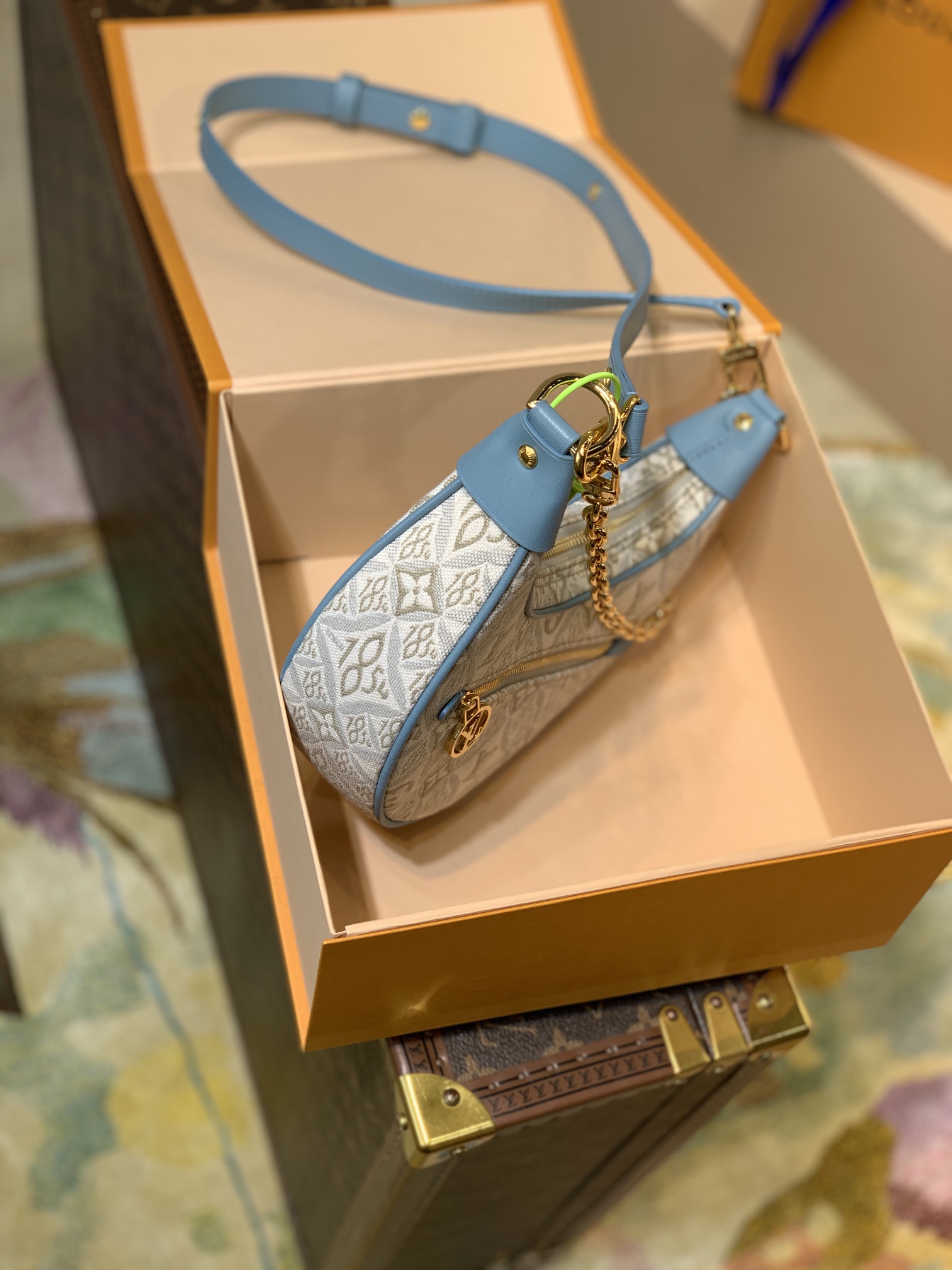 l0*is V*t0n loop handbags-m40511-23*13*6cm