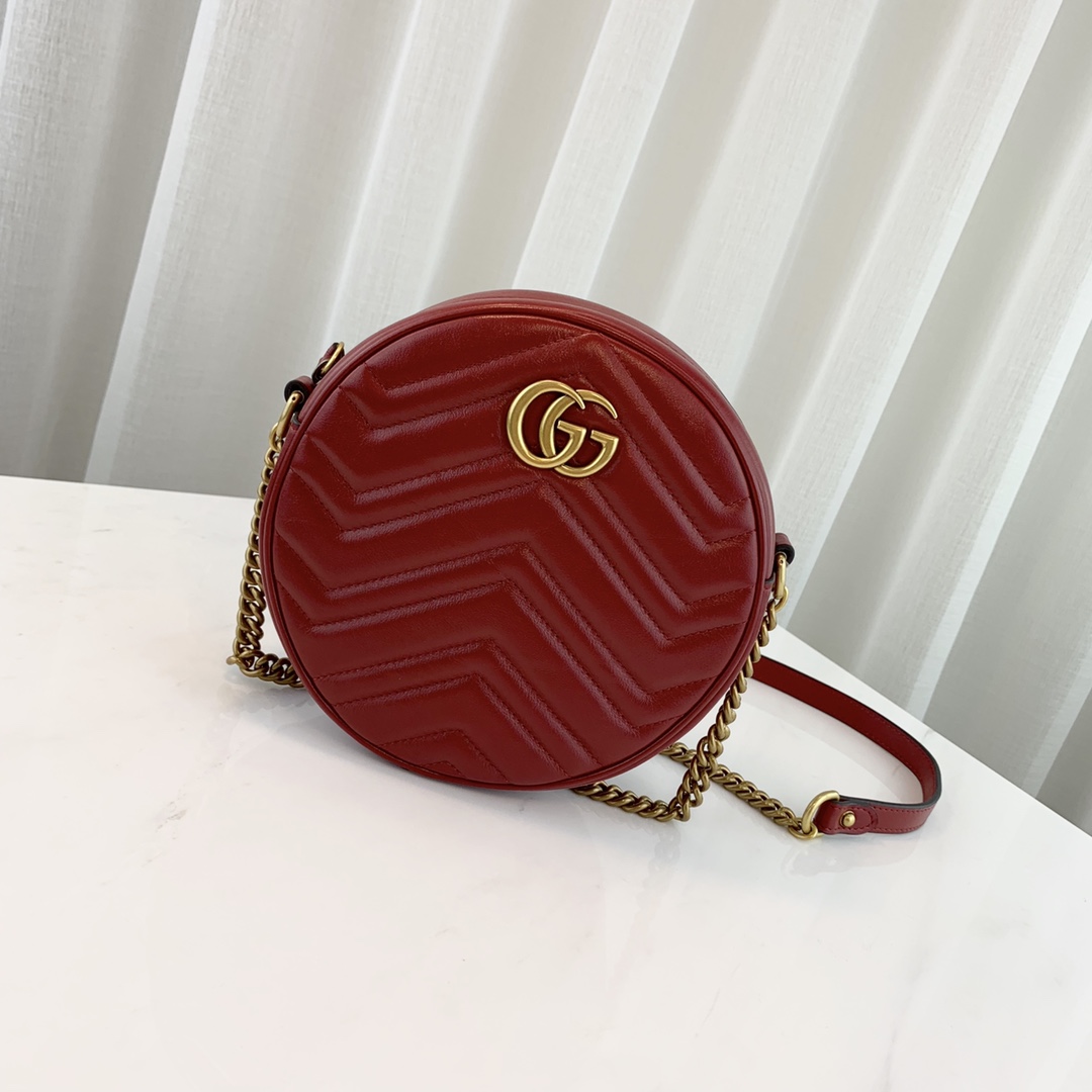 G*u*i mini round bag-18*18*5cm