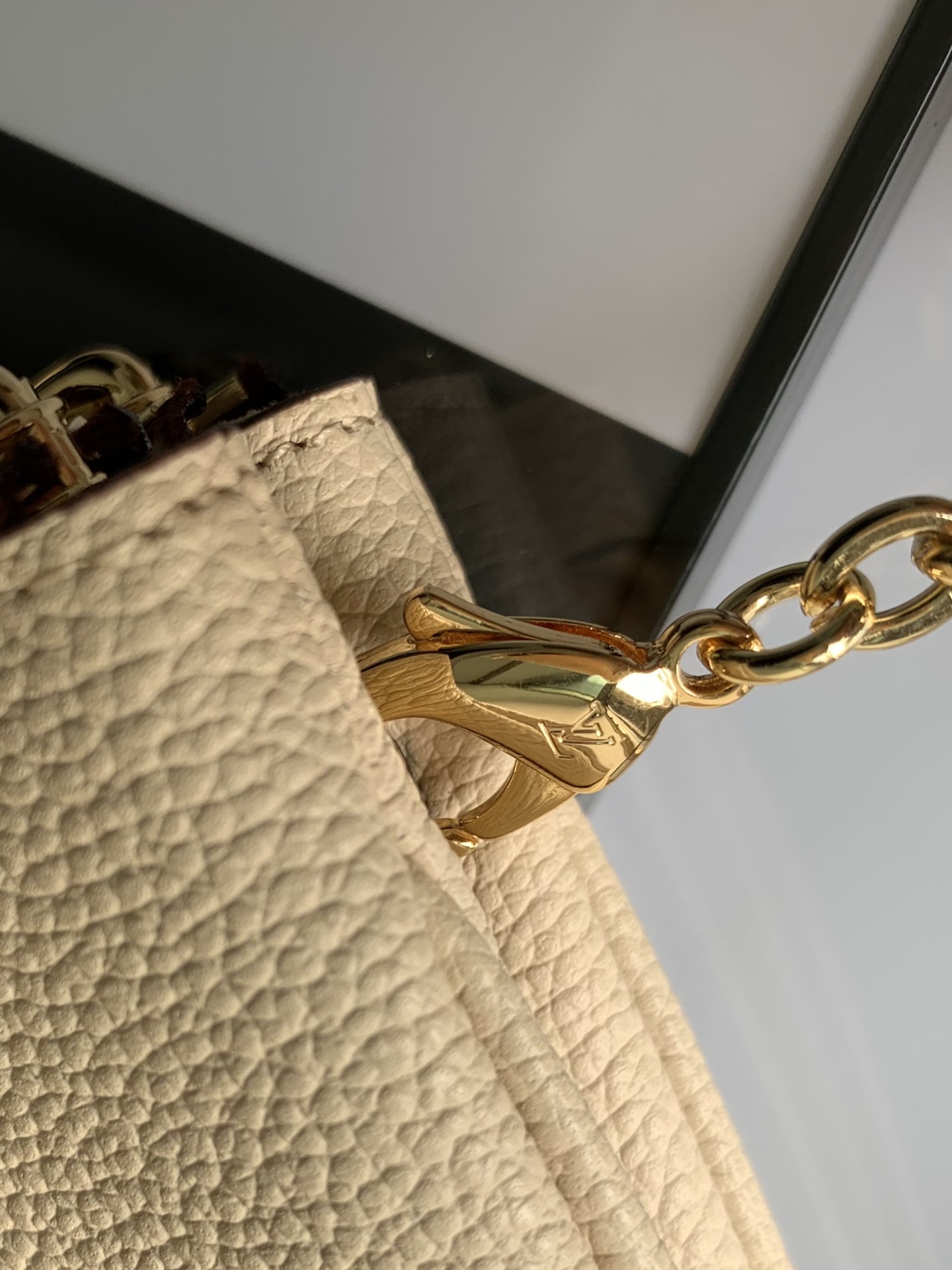 l0*is V*t0n m80084 pochette double zip bag -20*12.5*3cm