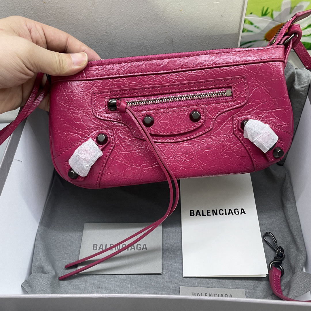 Ba1en*iaga Le City Pouch on Strap-24*4*13CM