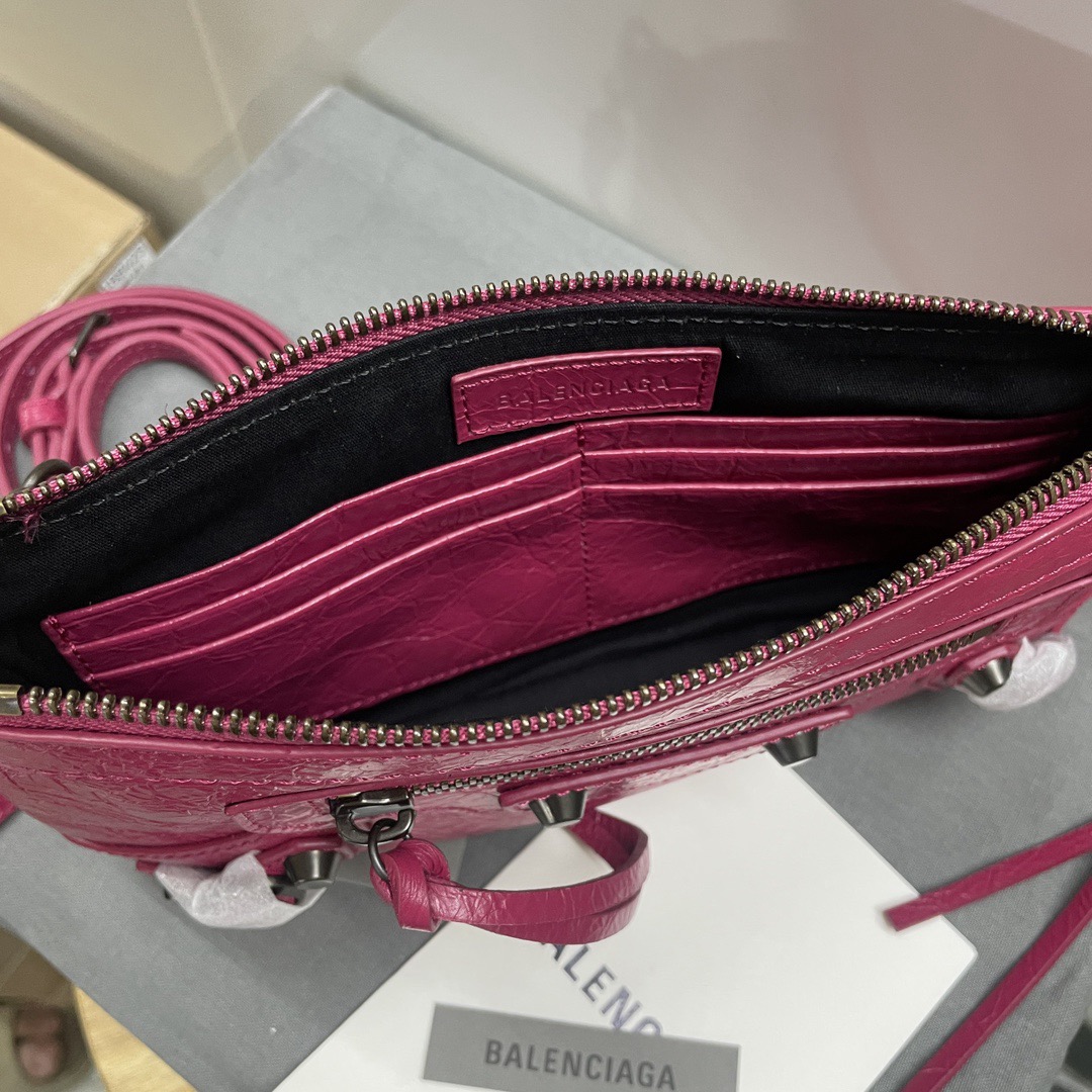 Ba1en*iaga Le City Pouch on Strap-24*4*13CM