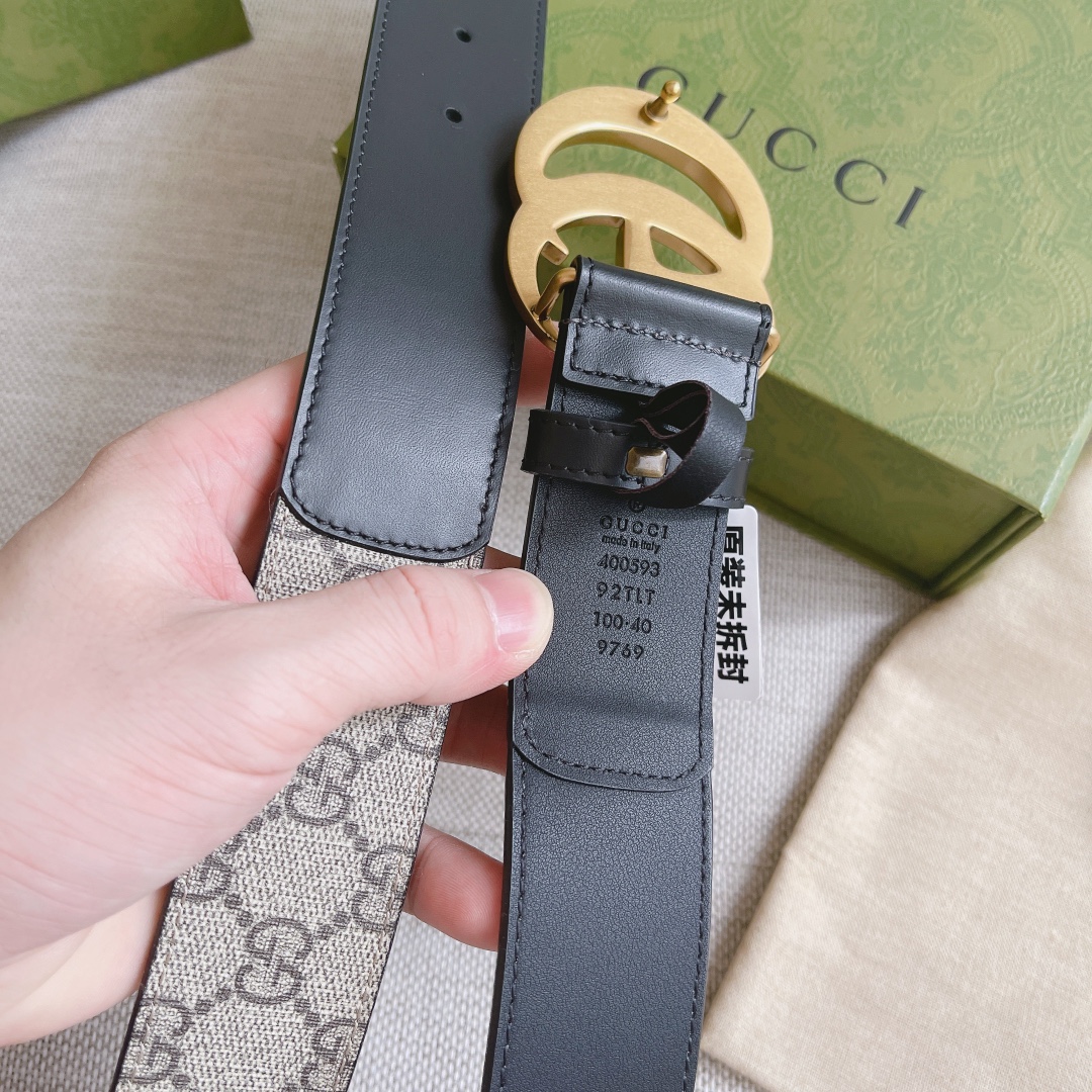 G*u*i belt-4cm