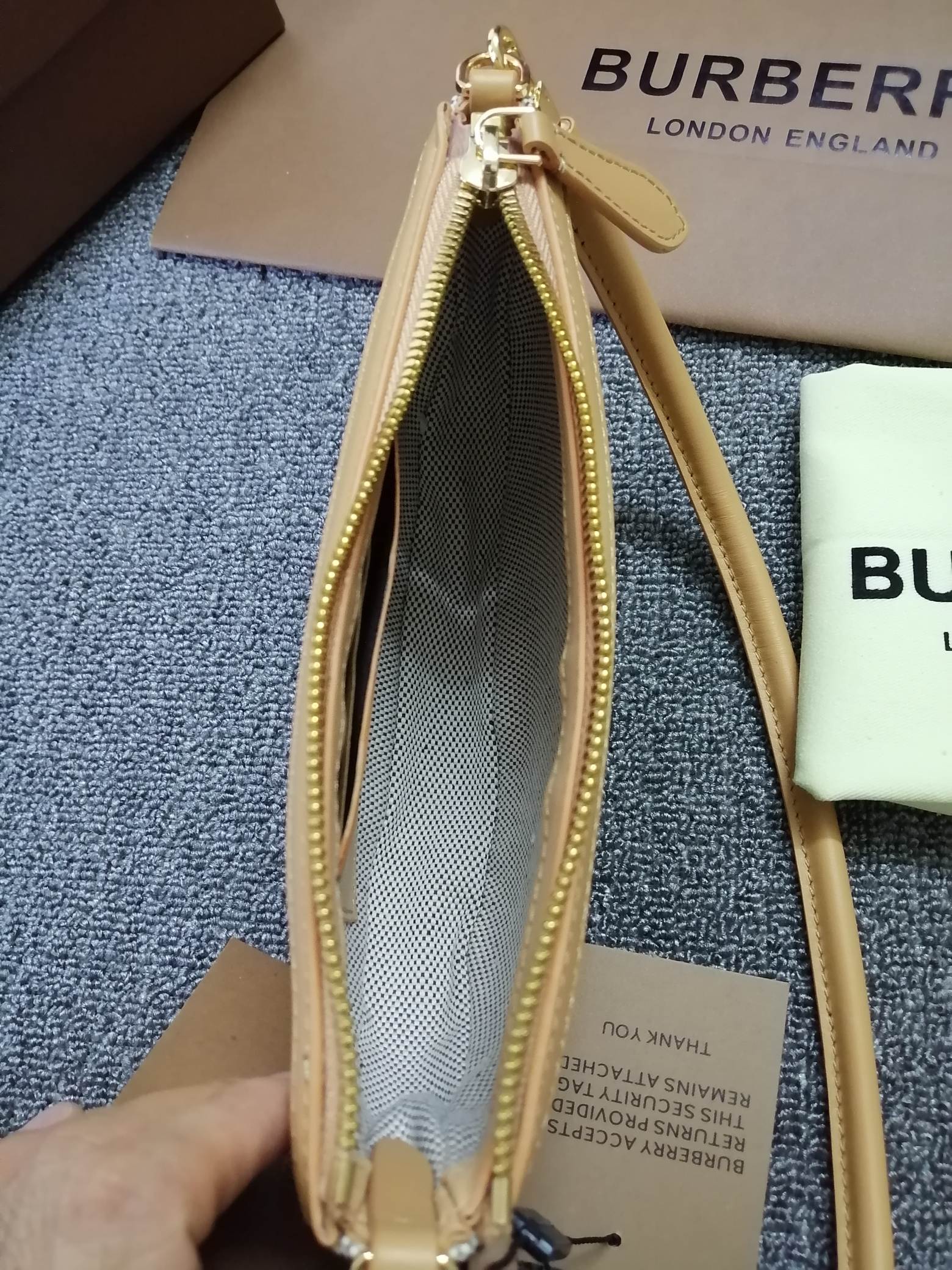 B**rry vintage bag-21*4*12cm