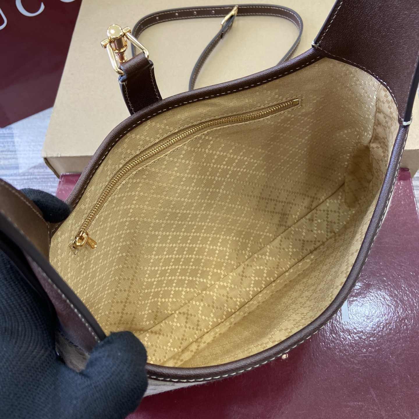 Gvc*1 Jackie 1961 Hobo Bag-28*19*4.5CM