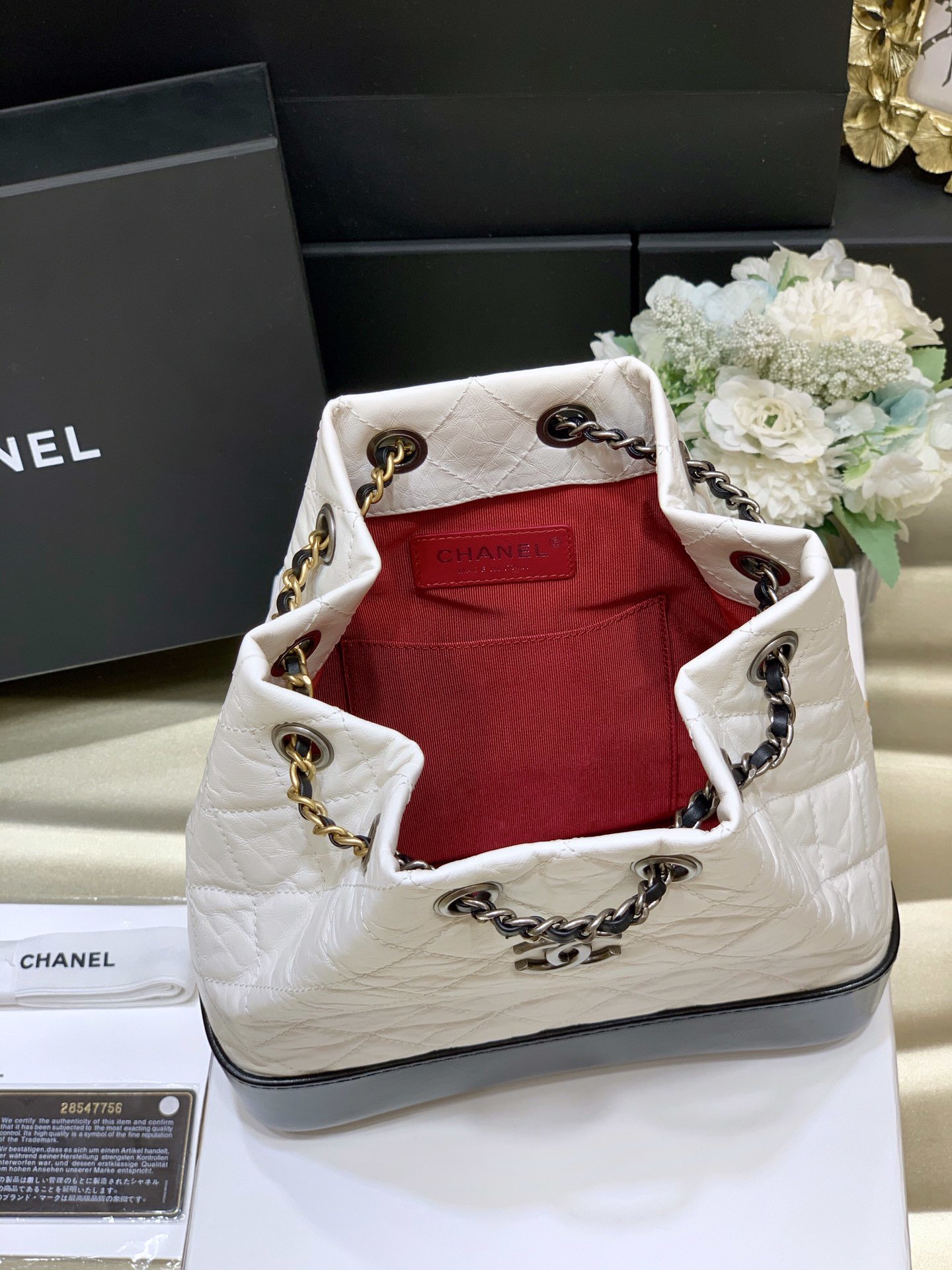 Ch@nel Gabrielle Backpack-23x22.5x10.5CM