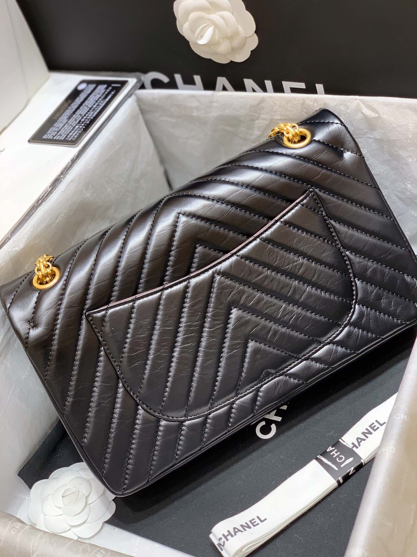 Ch@nel Reissue 2.55 Flap Bag -28CM