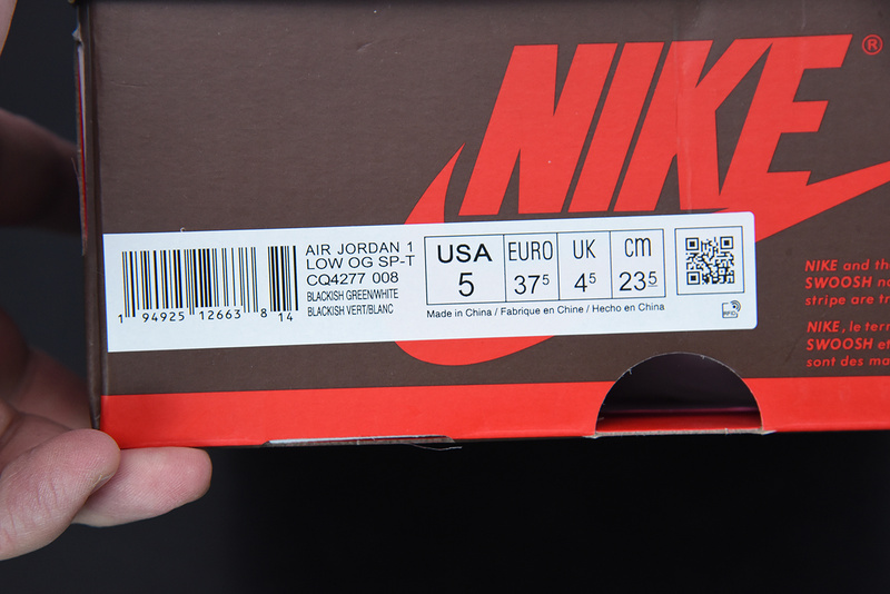 TRAVIS SCOTT X AIR JORDAN 1 LOW DARK MOCHA BLACK CQ4277-105