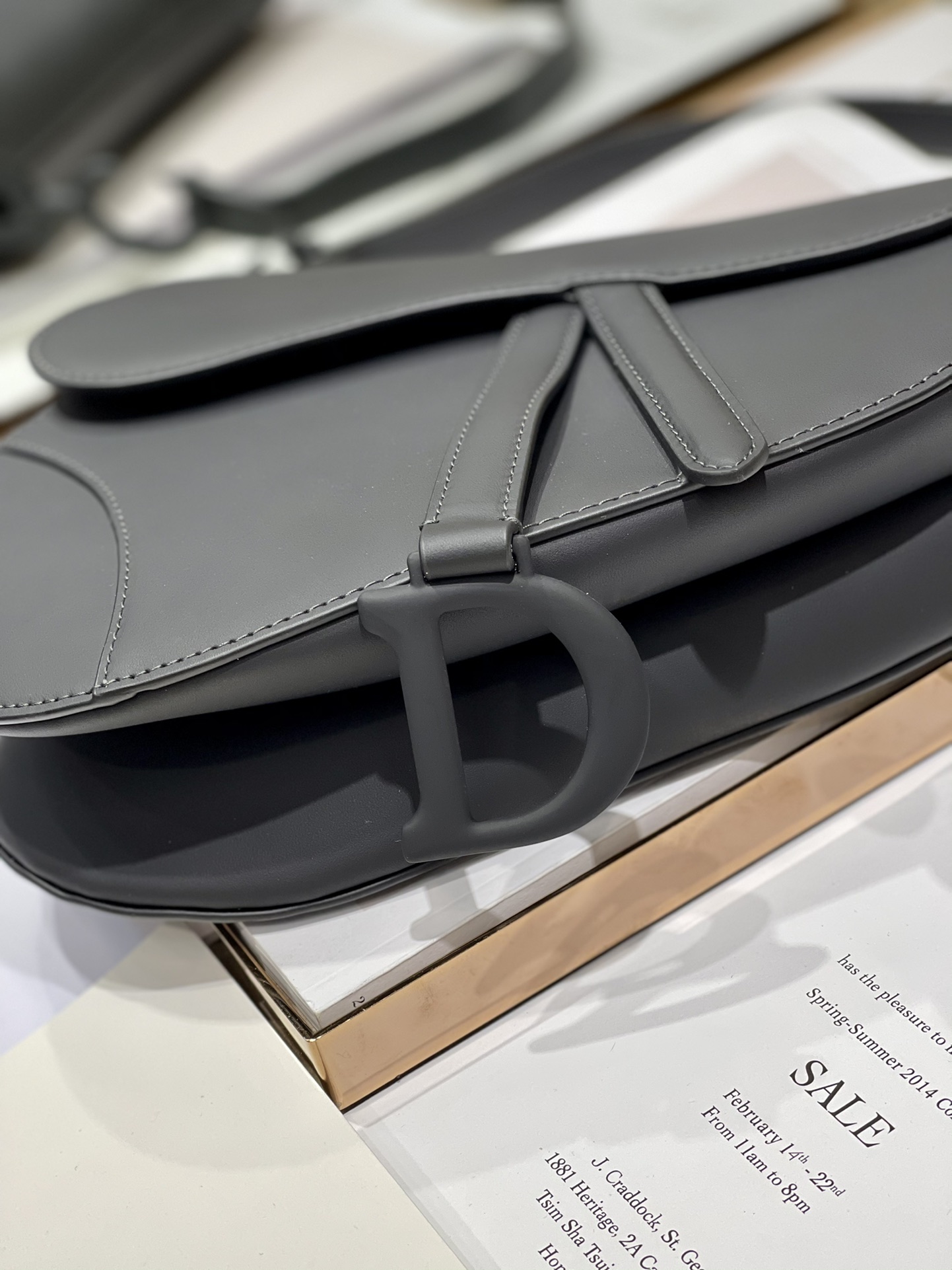 D*or saddle bag-25.5 x 20 x 6.5cm