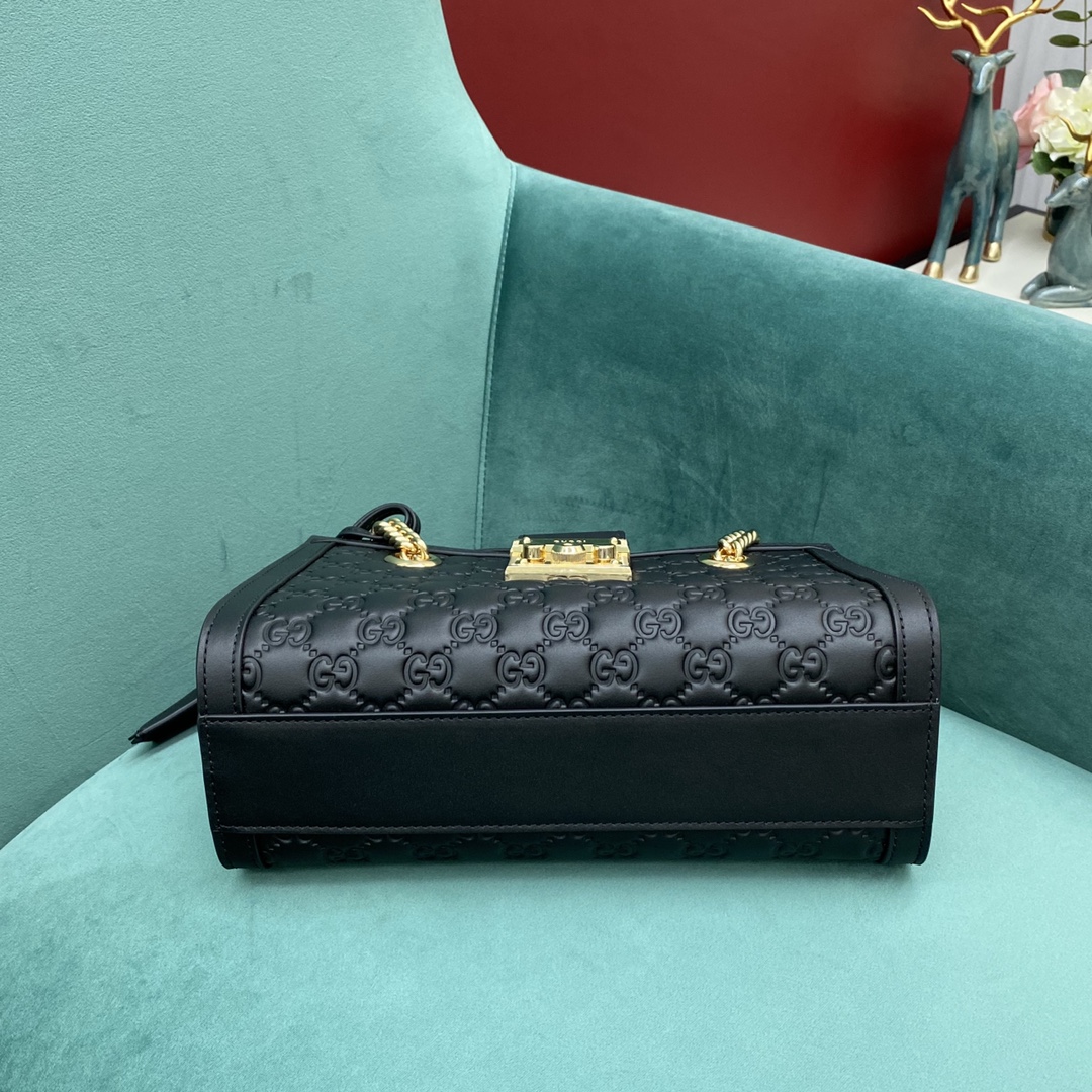 G*u*i padlock bag-26*18*10cm