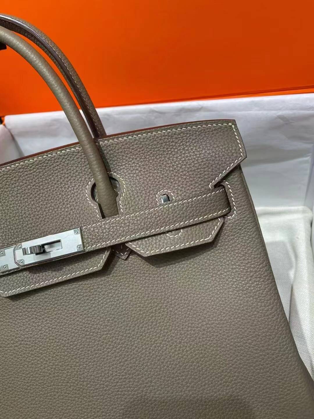 H**me5 birkin-togo leather-25cm