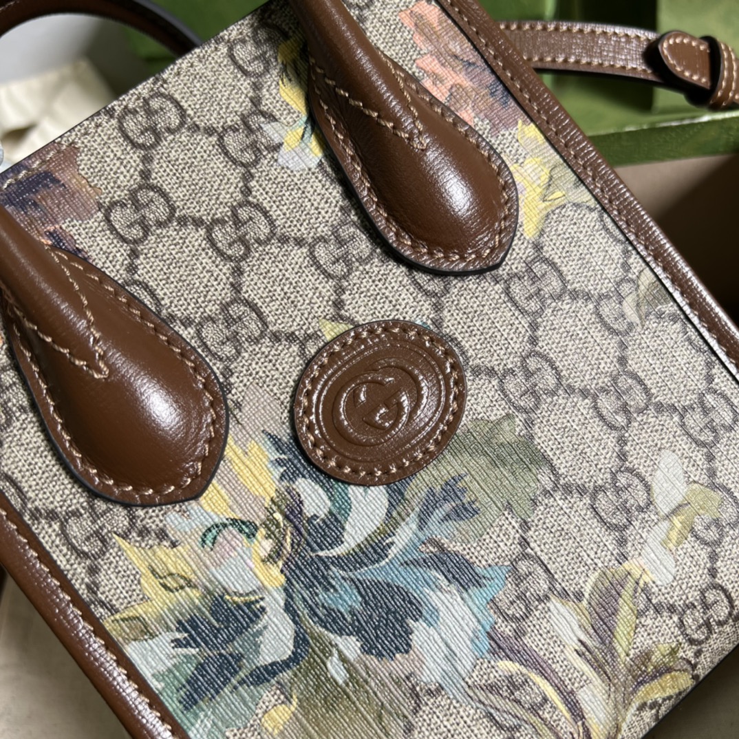 G*u*i gg retro mini tote-16*20*7cm