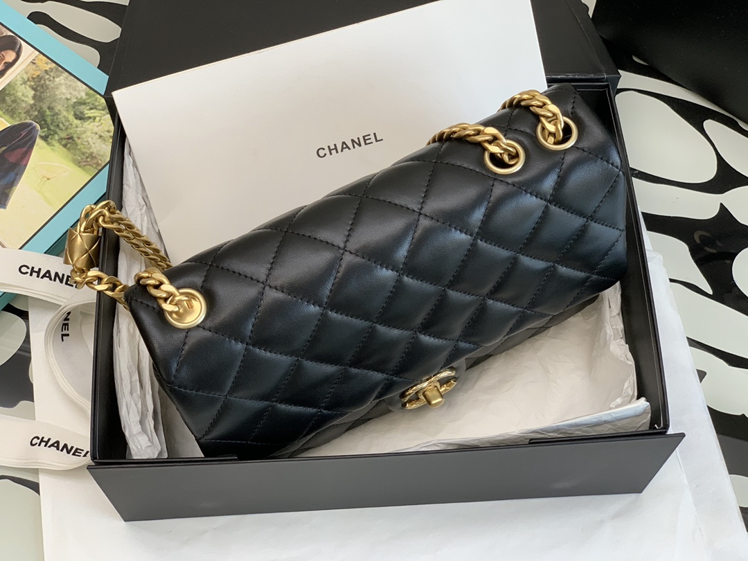 Ch@nel Flap Bag-24.5*15.5*6.5CM