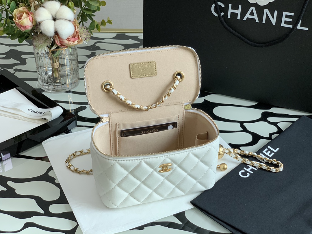 Ch@nel Cosmetic Bag-16.5×10×8CM