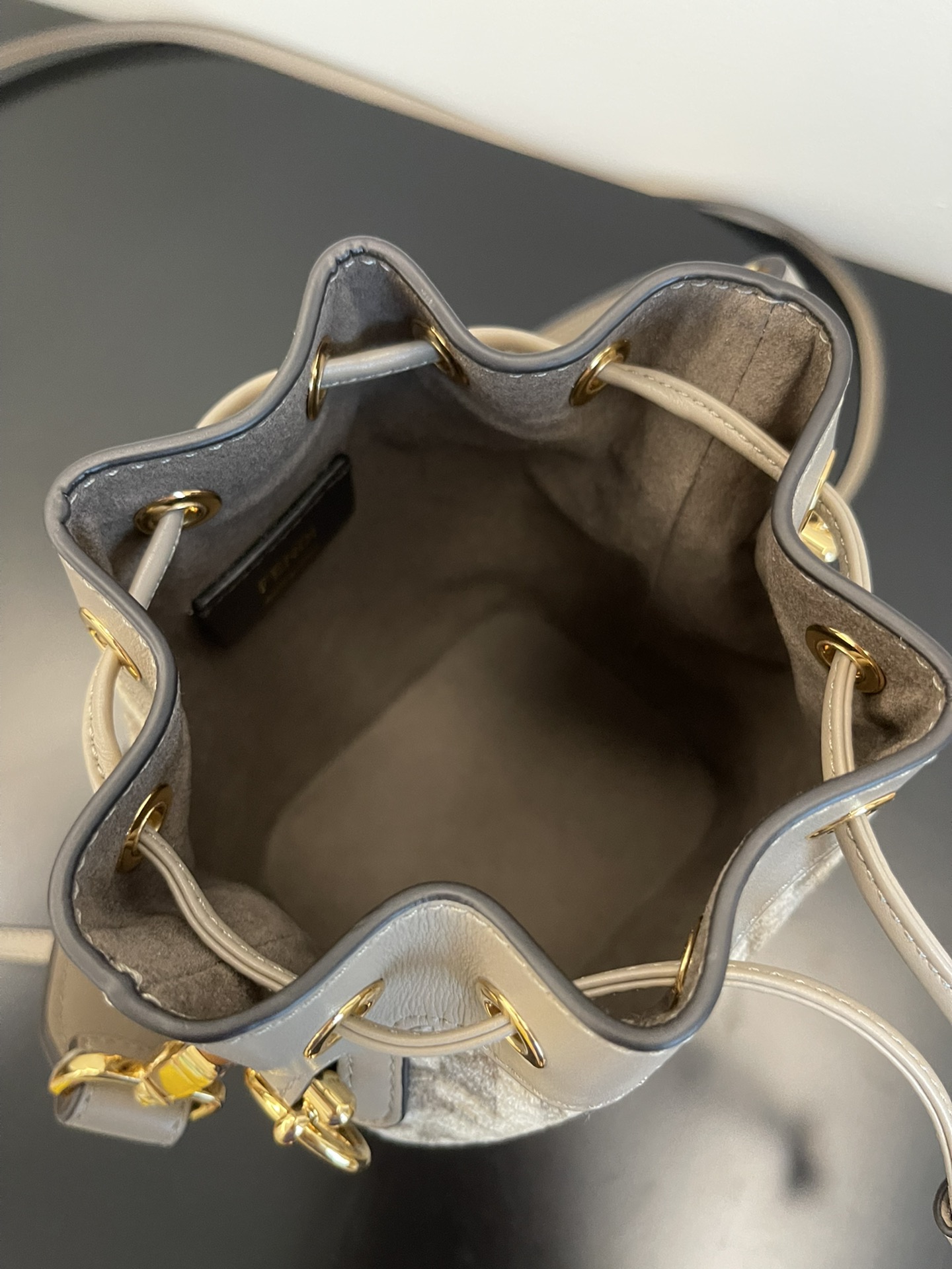 F**di mini mon tresor bag -12x18x10cm