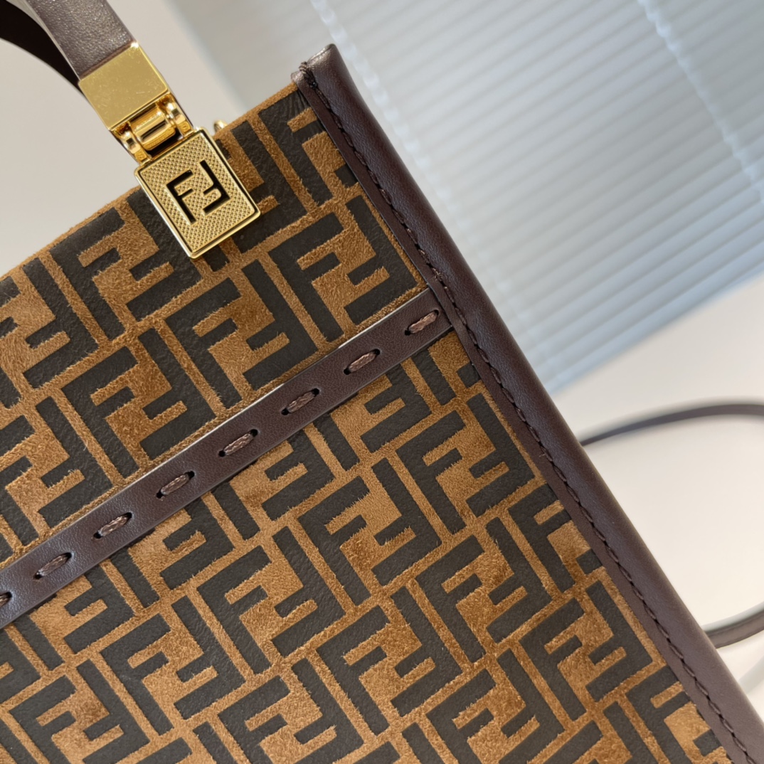 F**di sunshine mini tote -13x6.5x18cm