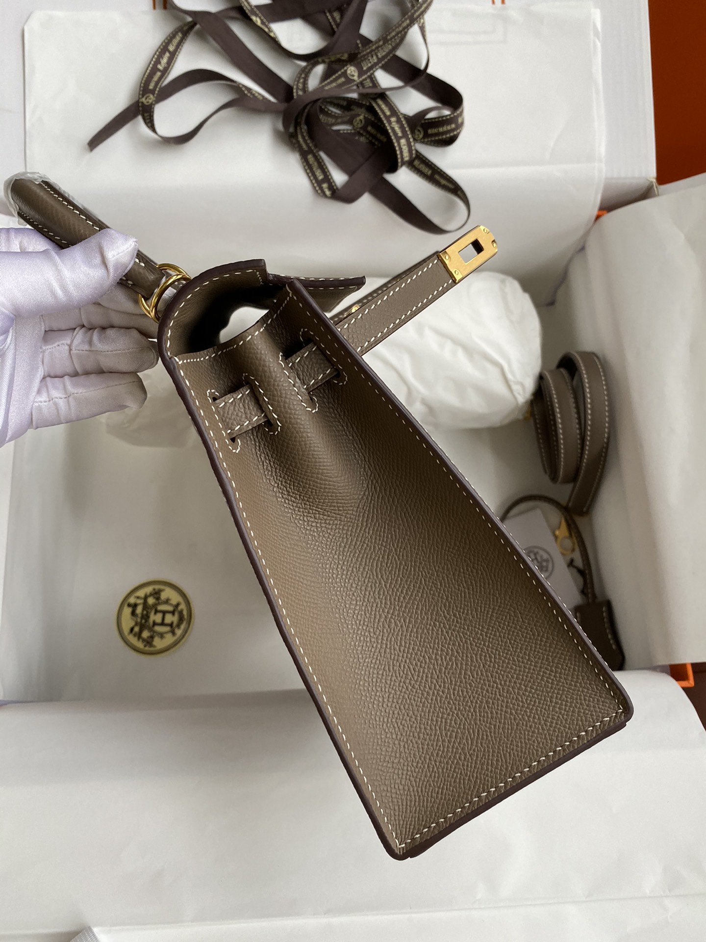 H**mes kelly-epsom leather-25cm