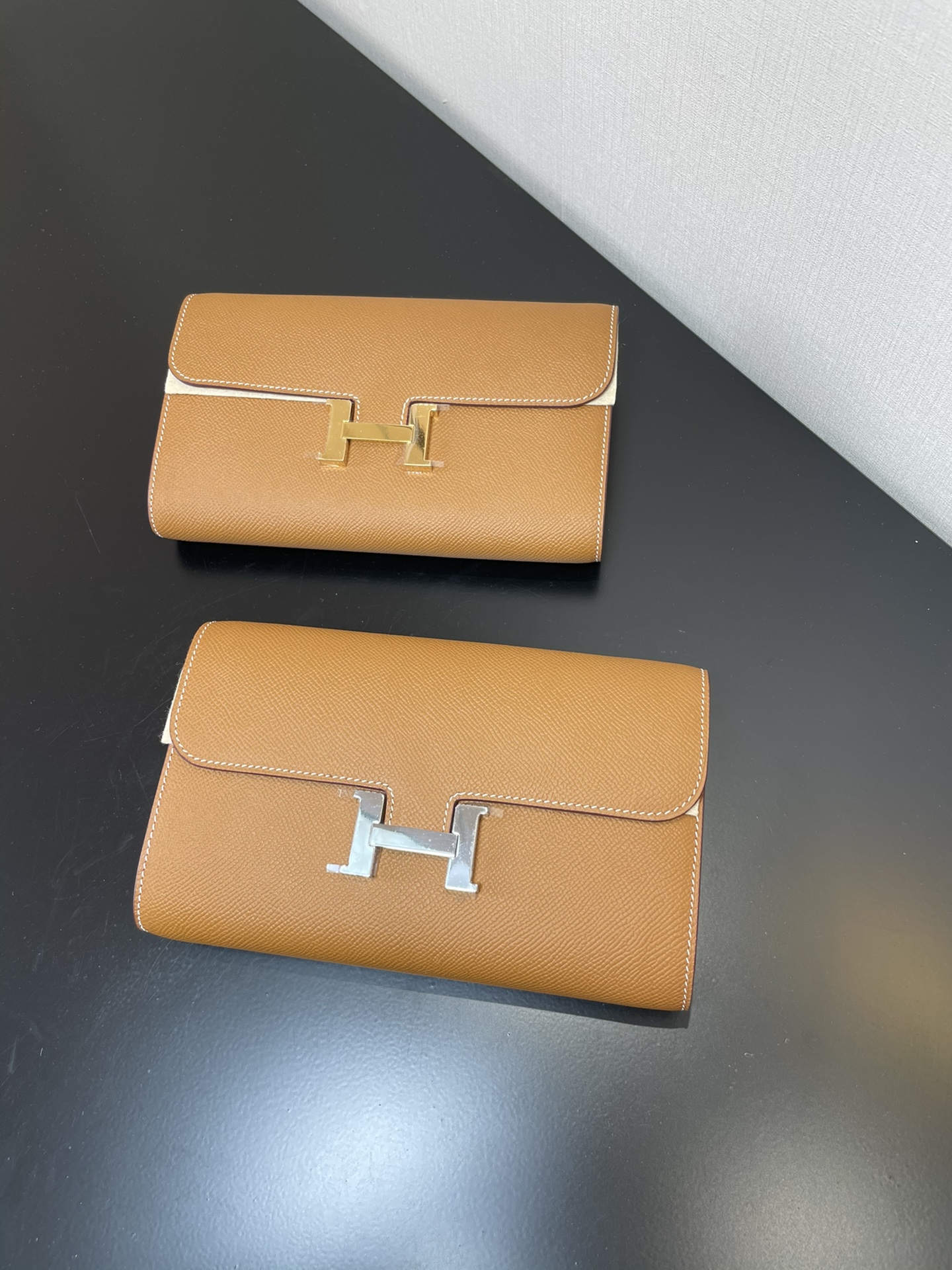 H**mes constance wallet on chain-epsom-20*13*2cm