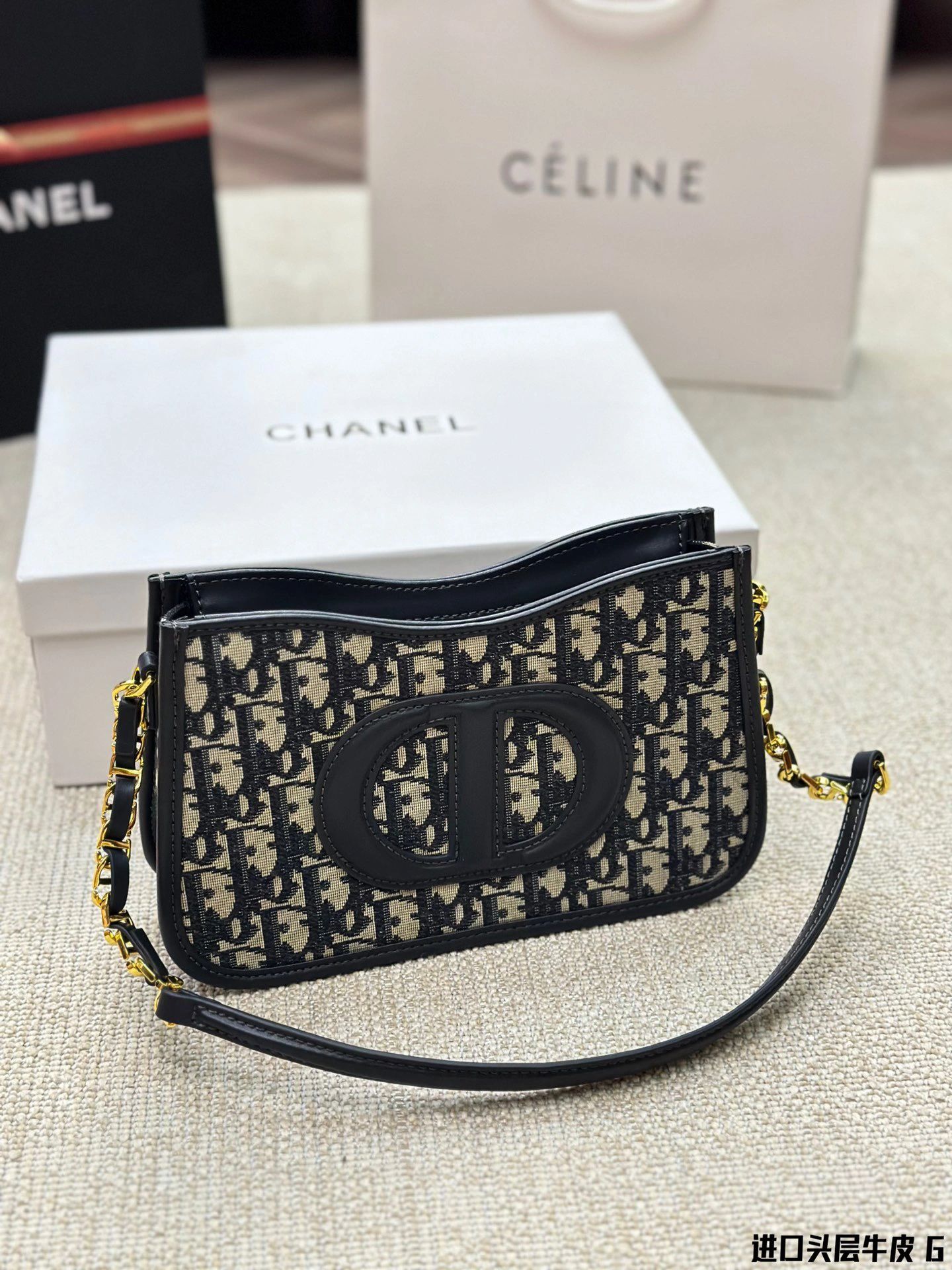 D*or saddle messenger bag-23.5*14.5*6cm