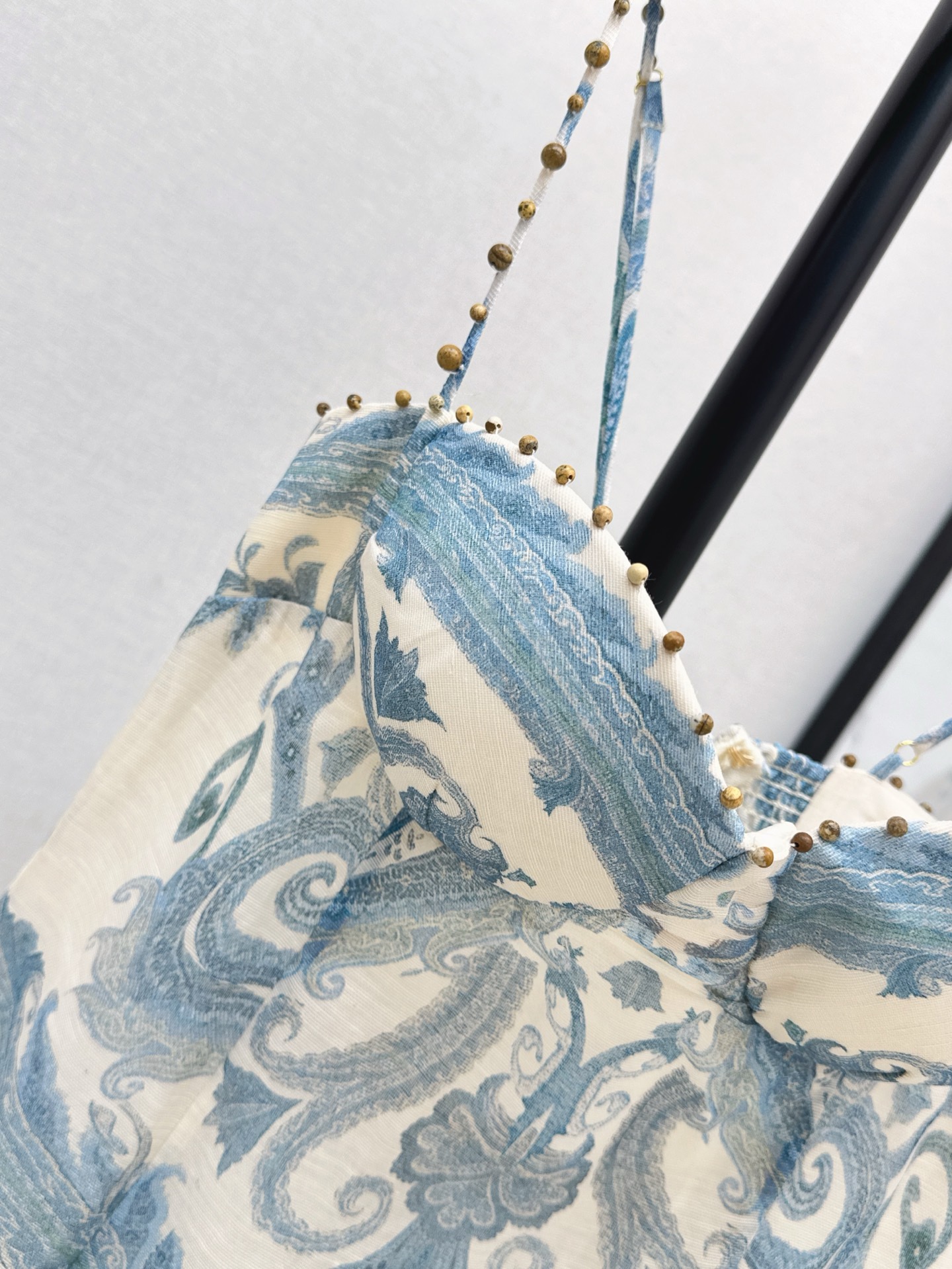 Zimmermann Illuminate Gown in Turquoise Paisley