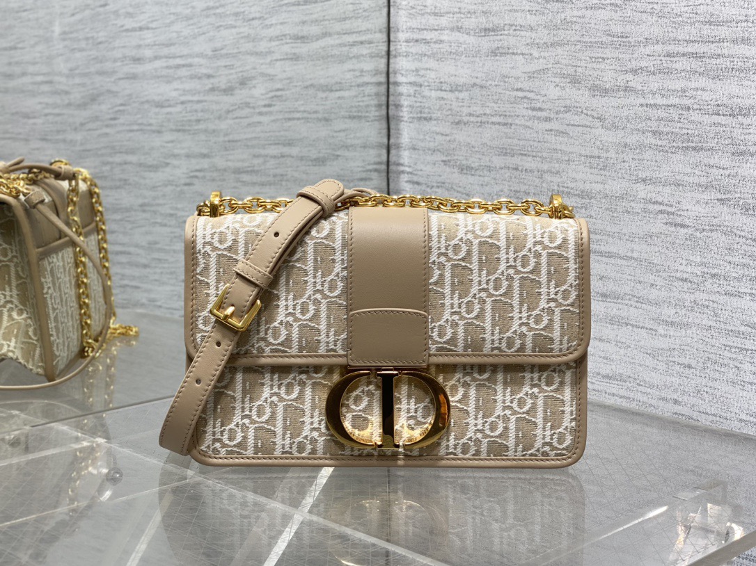 Di0r Montaigne Bag-25*16.5*8CM