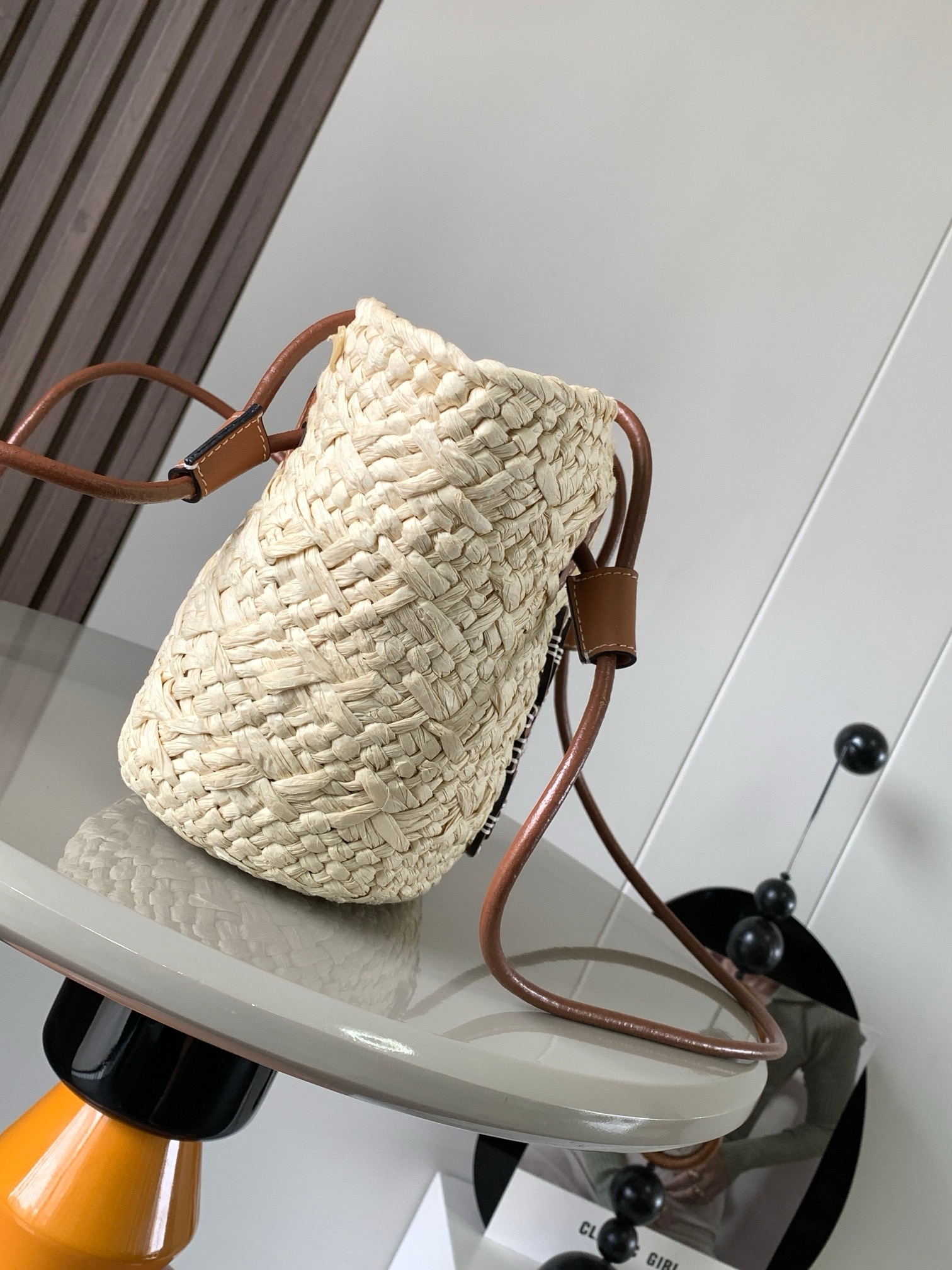 L0ew* anagram basket tote-34*16.5*13cm