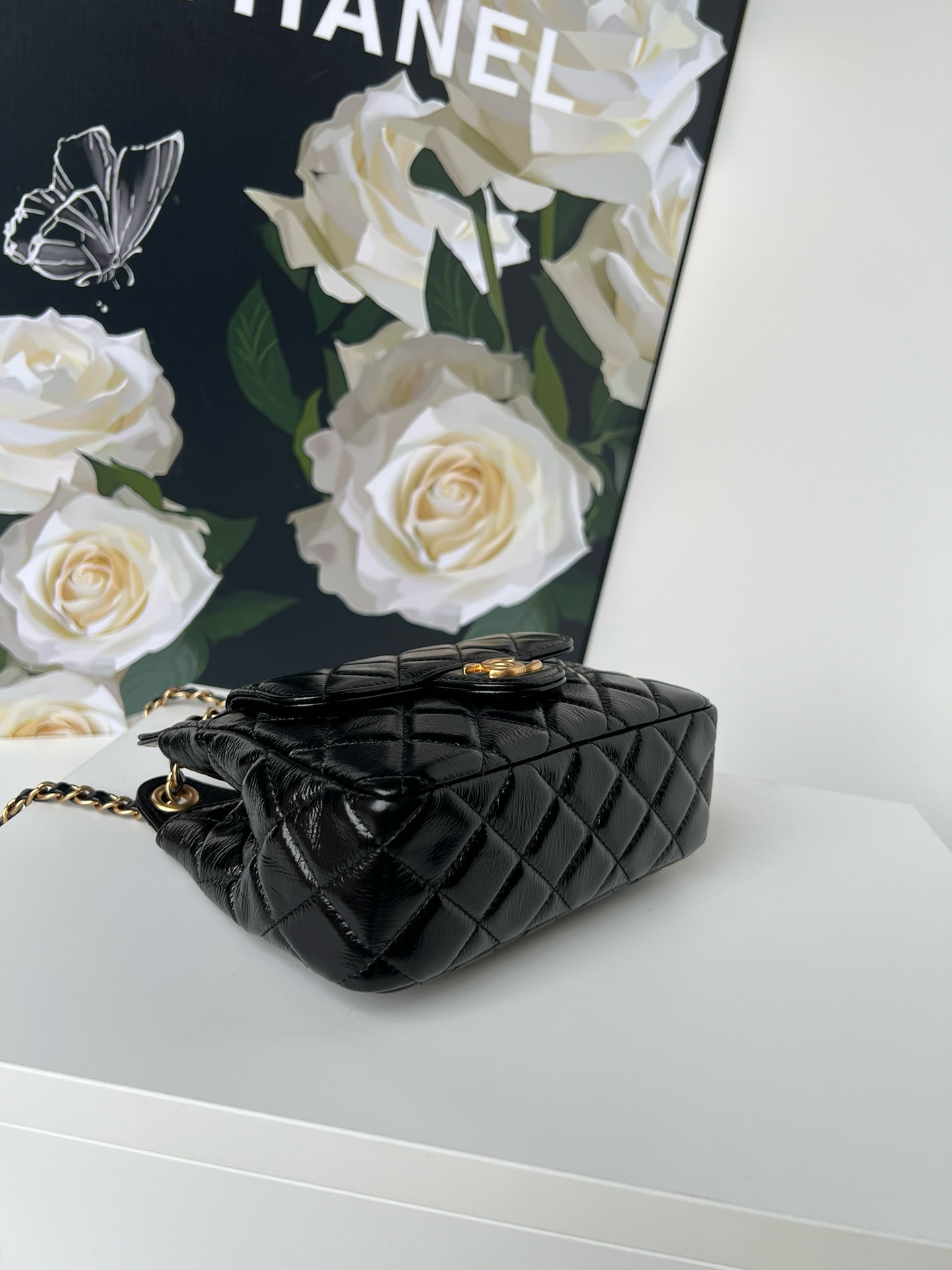 Ch@nel Hobo Handbags-17*19*6CM