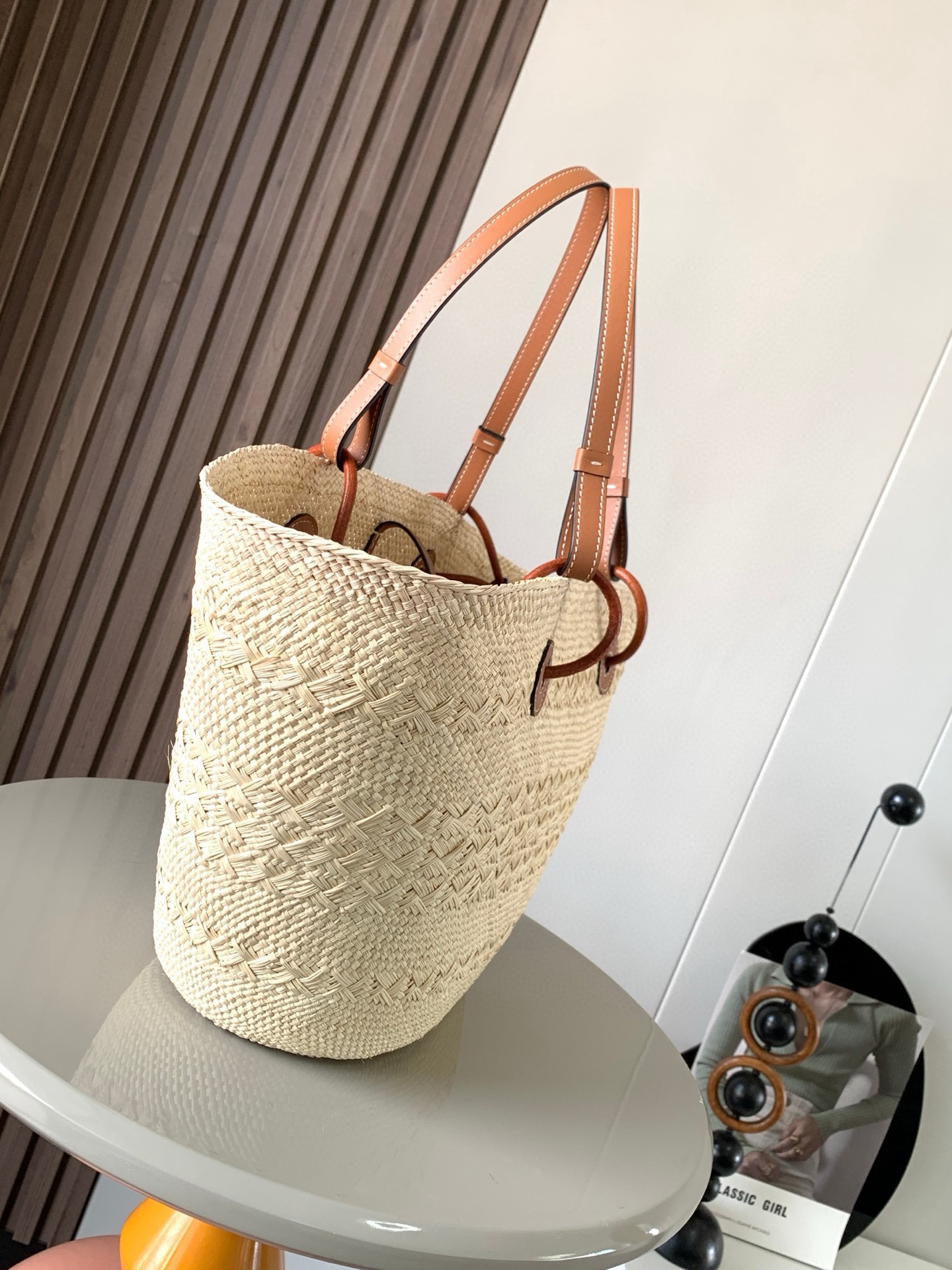Lowee Anagram Basket Tote-46*27*30CM