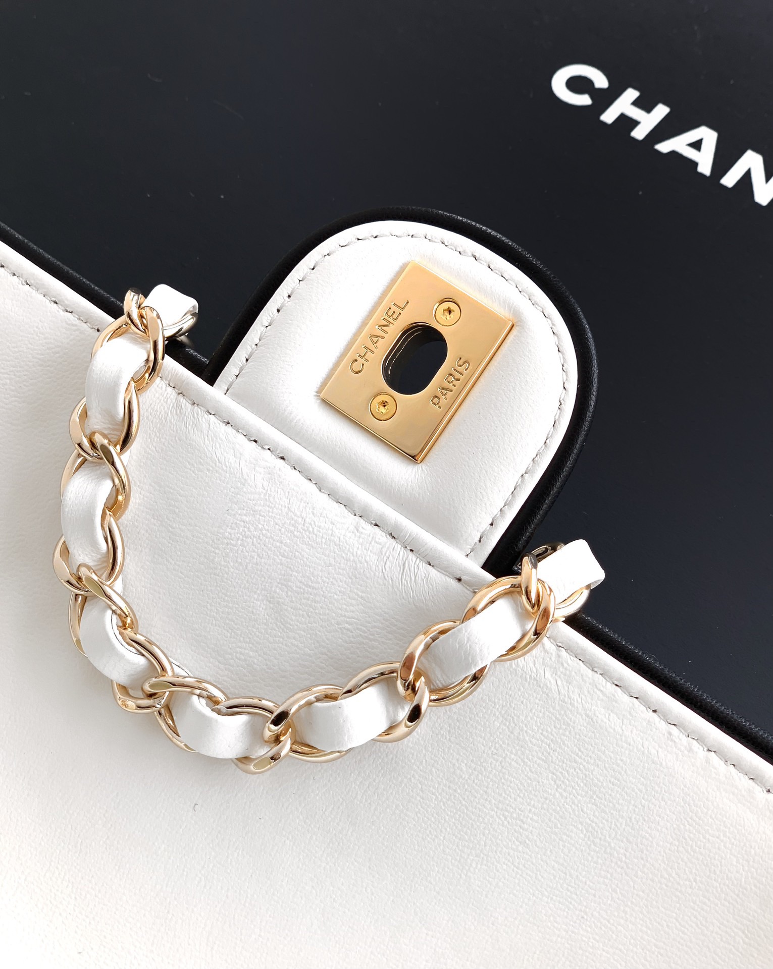 Ch@nel Flap Bag-13.5*19.5*7M