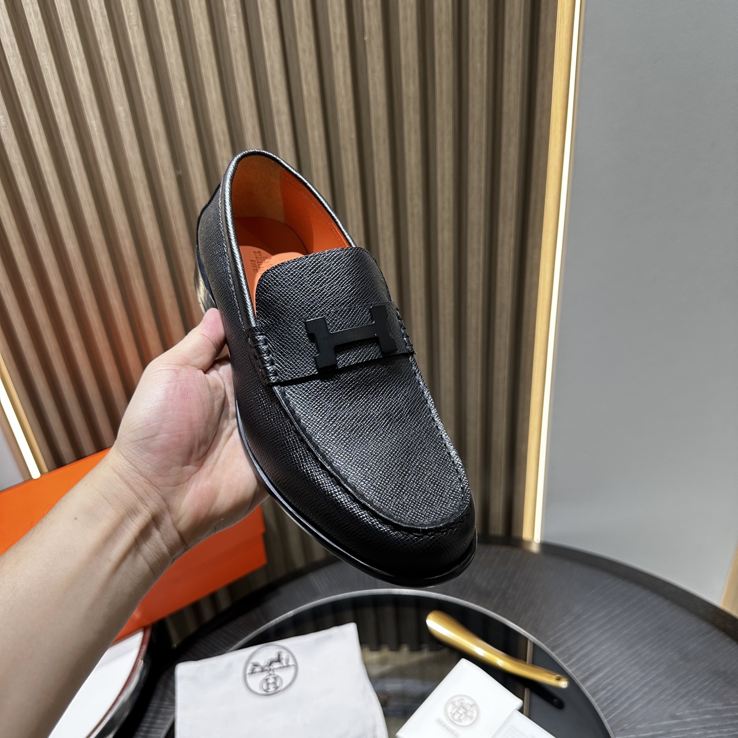 Herm*ès Guillaume Loafers