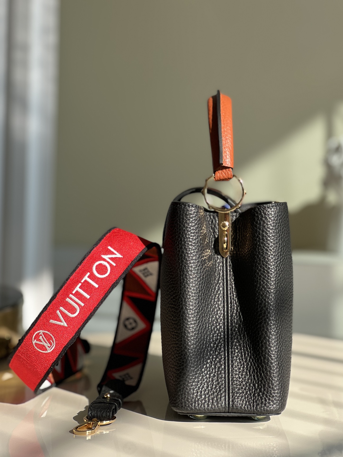 l0*is V*t0n capucines handlebag-27*18*9&32*20*11cm